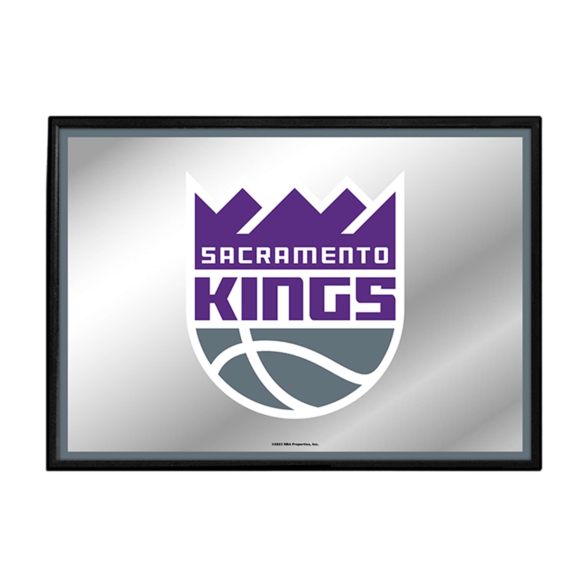 Sacramento Kings: Framed Mirrored Wall Sign