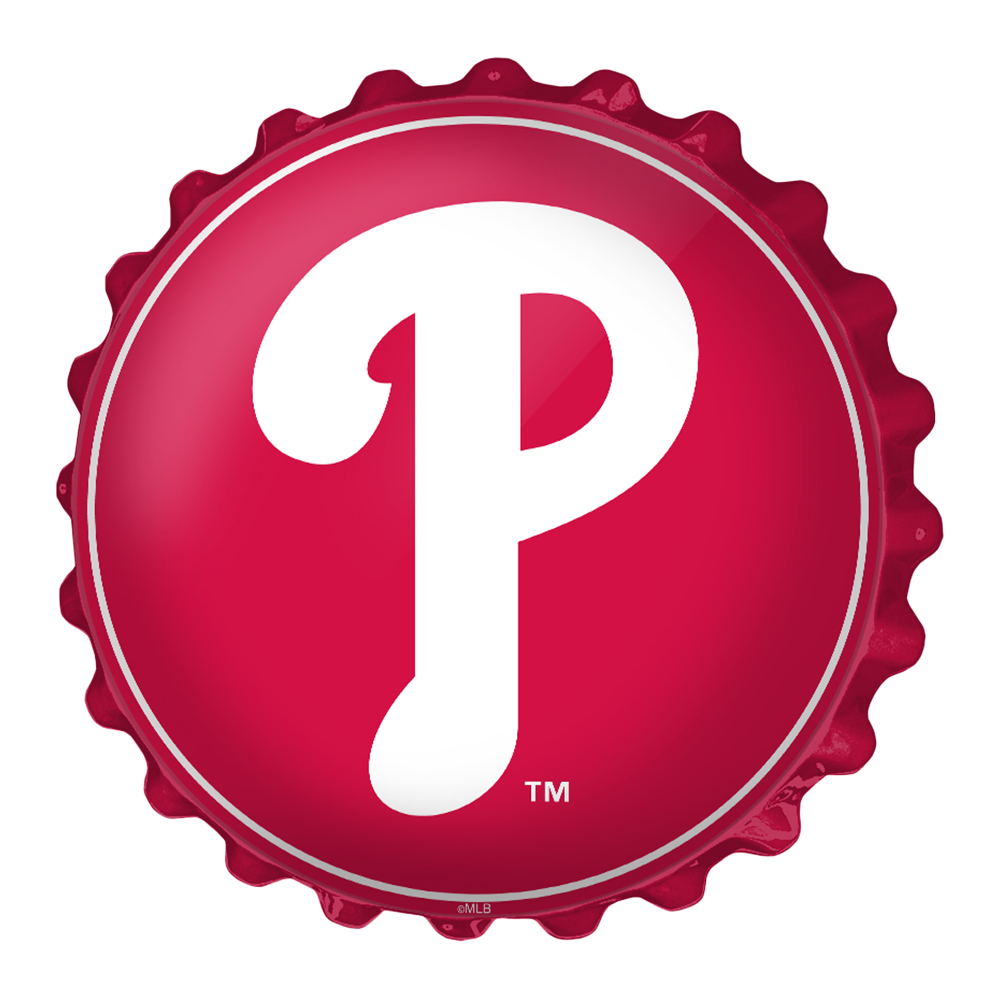 Philadelphia Phillies Logo - Bottle Cap Wall Sign  