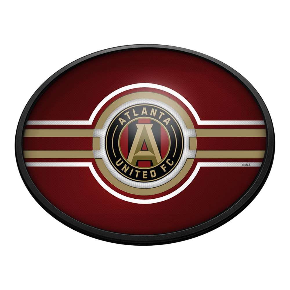 Atlanta United: Oval Slimline Lighted Wall Sign