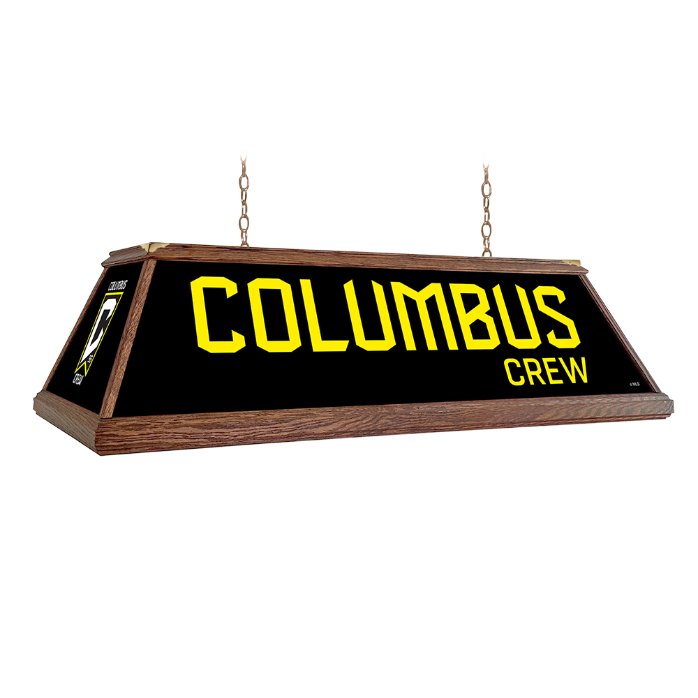 Columbus Crew: Premium Wood Pool Table Light