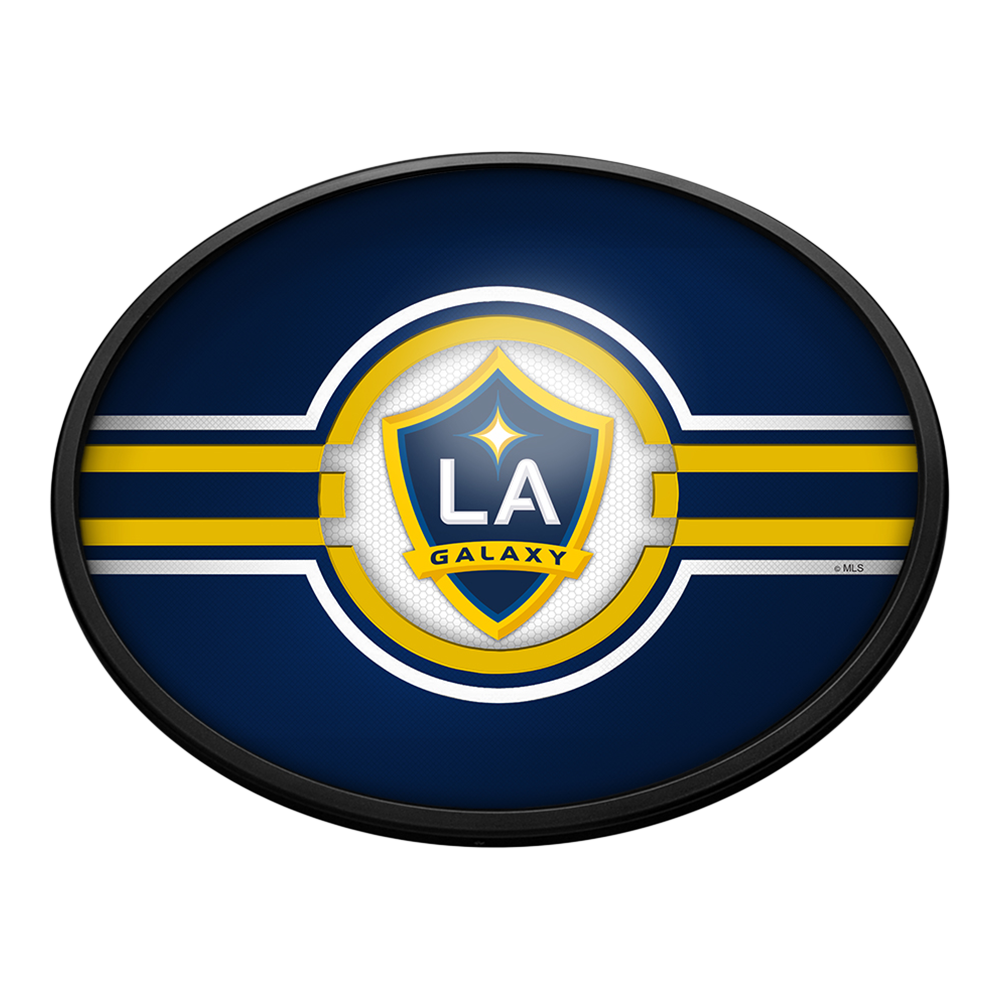 LA Galaxy: Oval Slimline Lighted Wall Sign