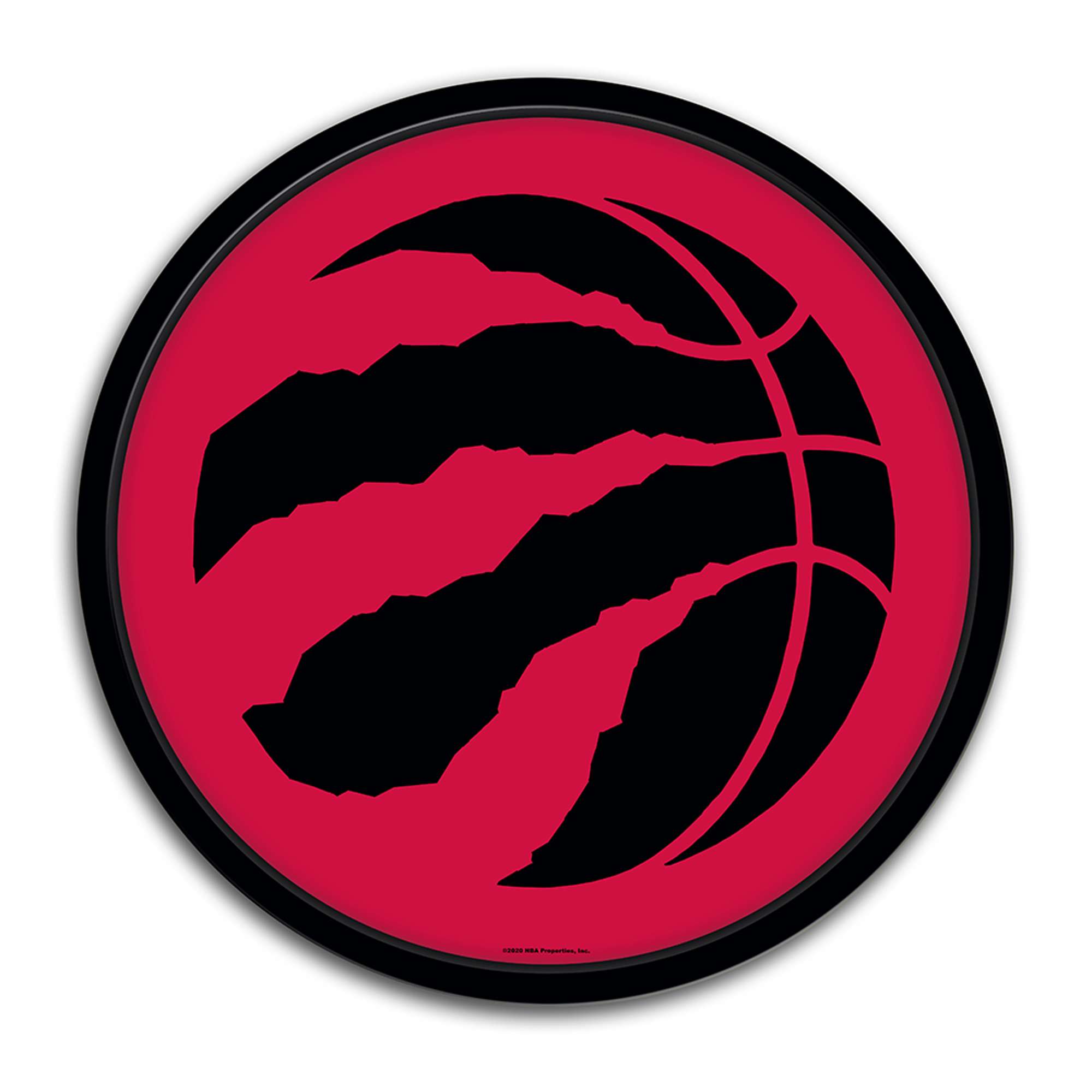 Toronto Raptors: Modern Disc Wall Sign