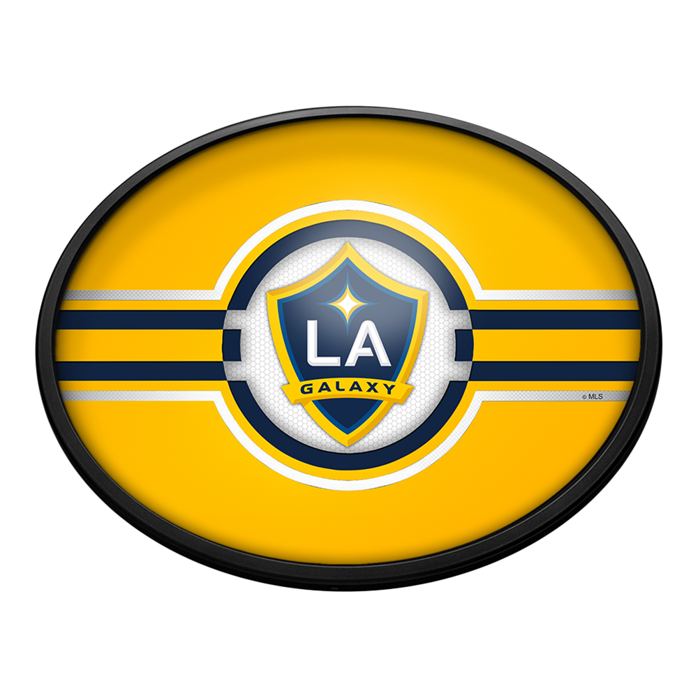 LA Galaxy: Oval Slimline Lighted Wall Sign