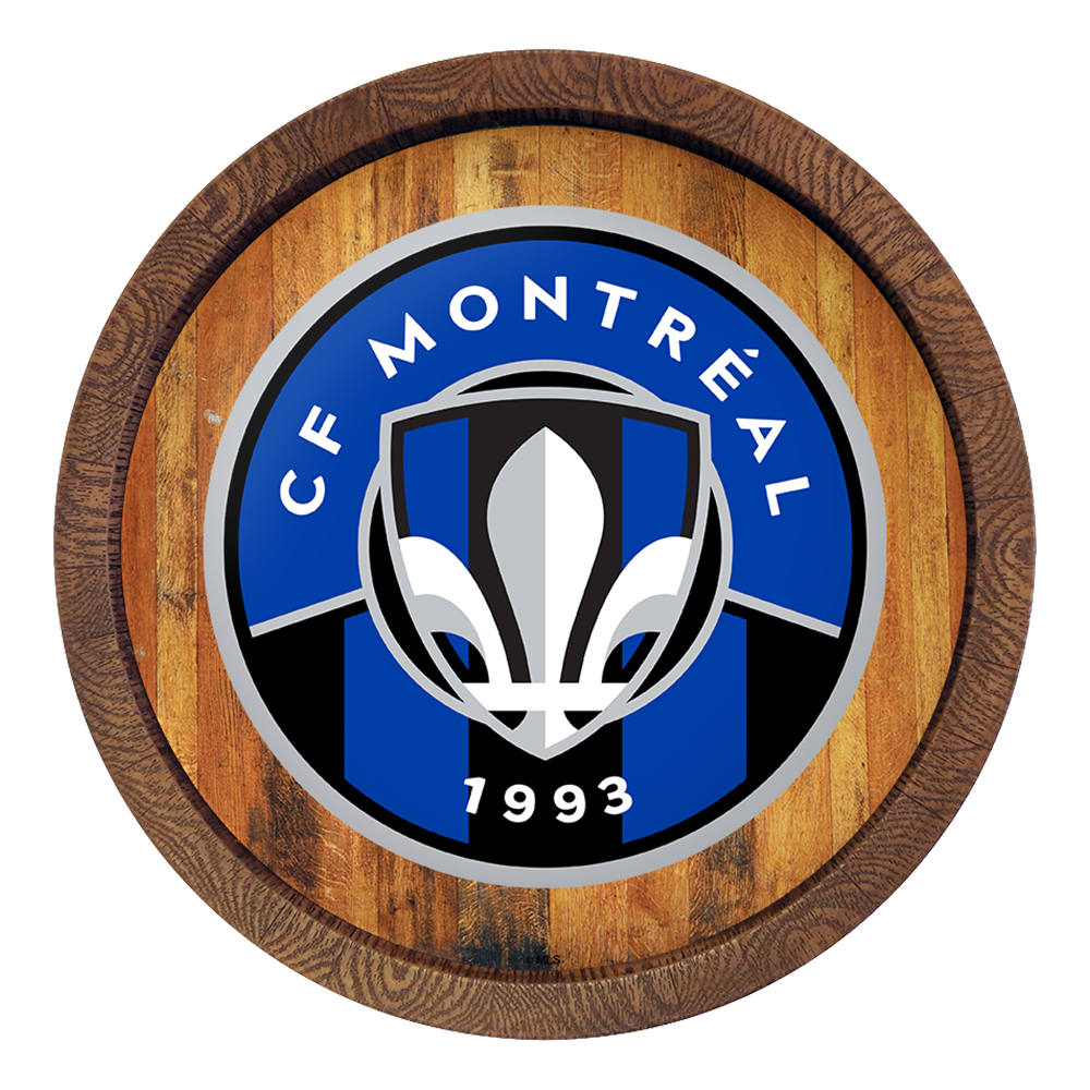  CF Montreal: "Faux" Barrel Top Sign LED Car Door Light 