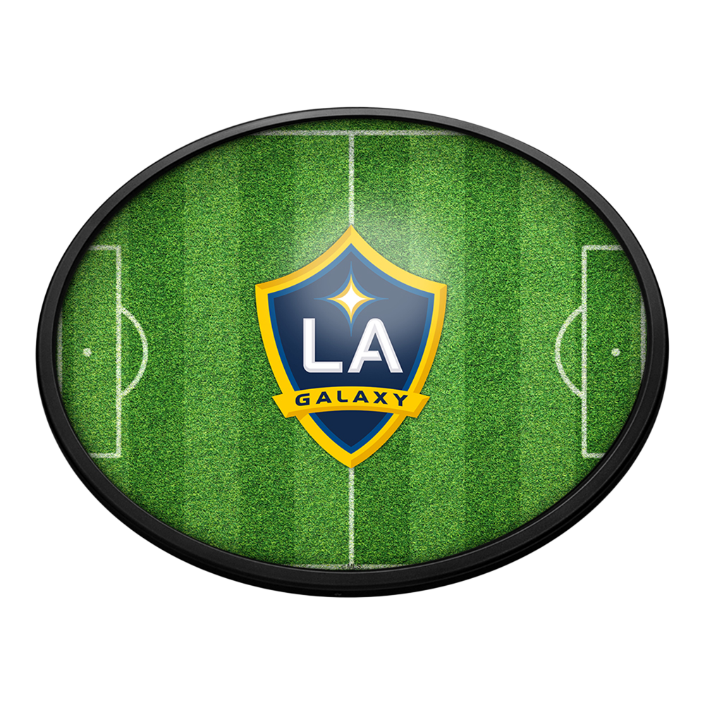 LA Galaxy: Pitch - Oval Slimline Lighted Wall Sign