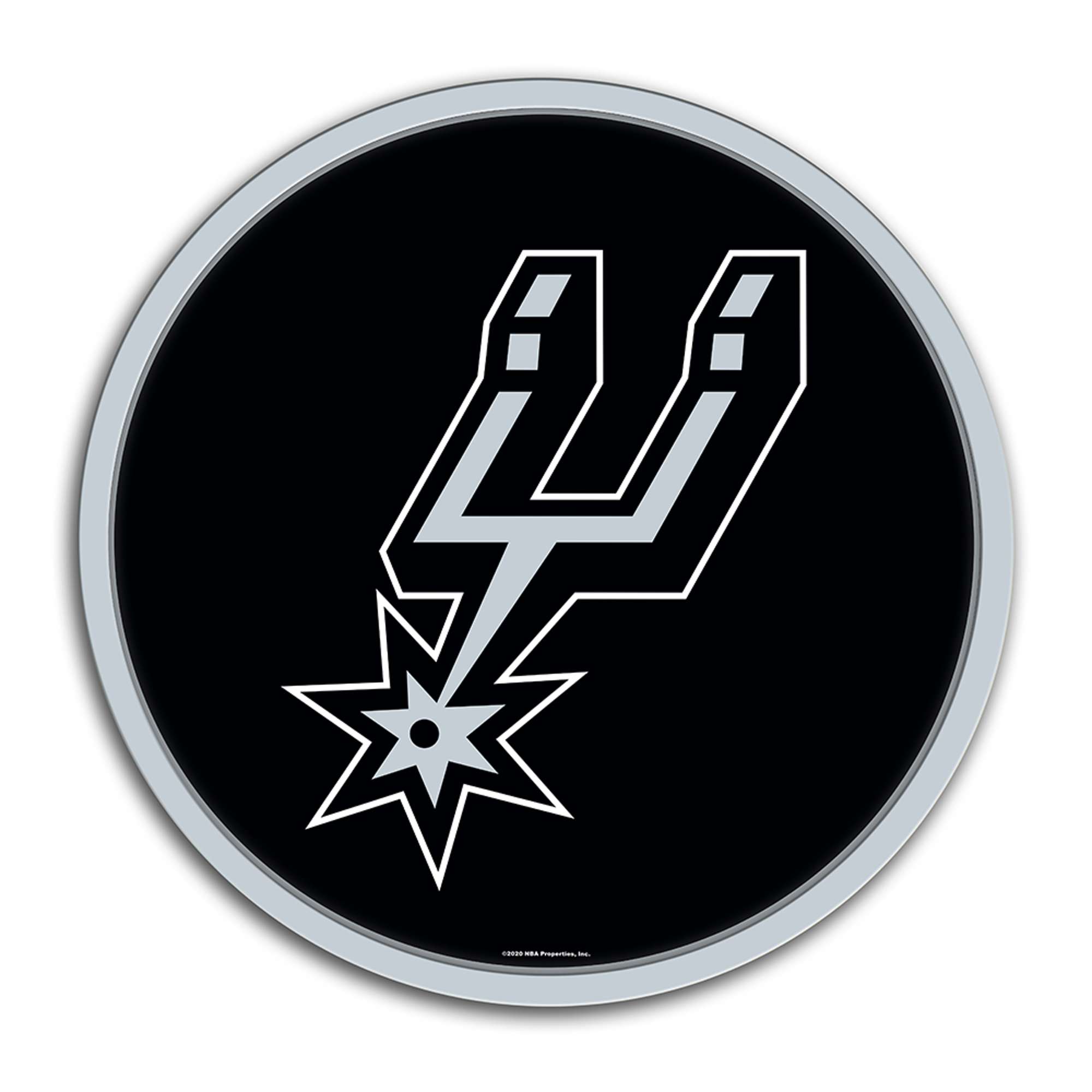 San Antonio Spurs: Modern Disc Wall Sign