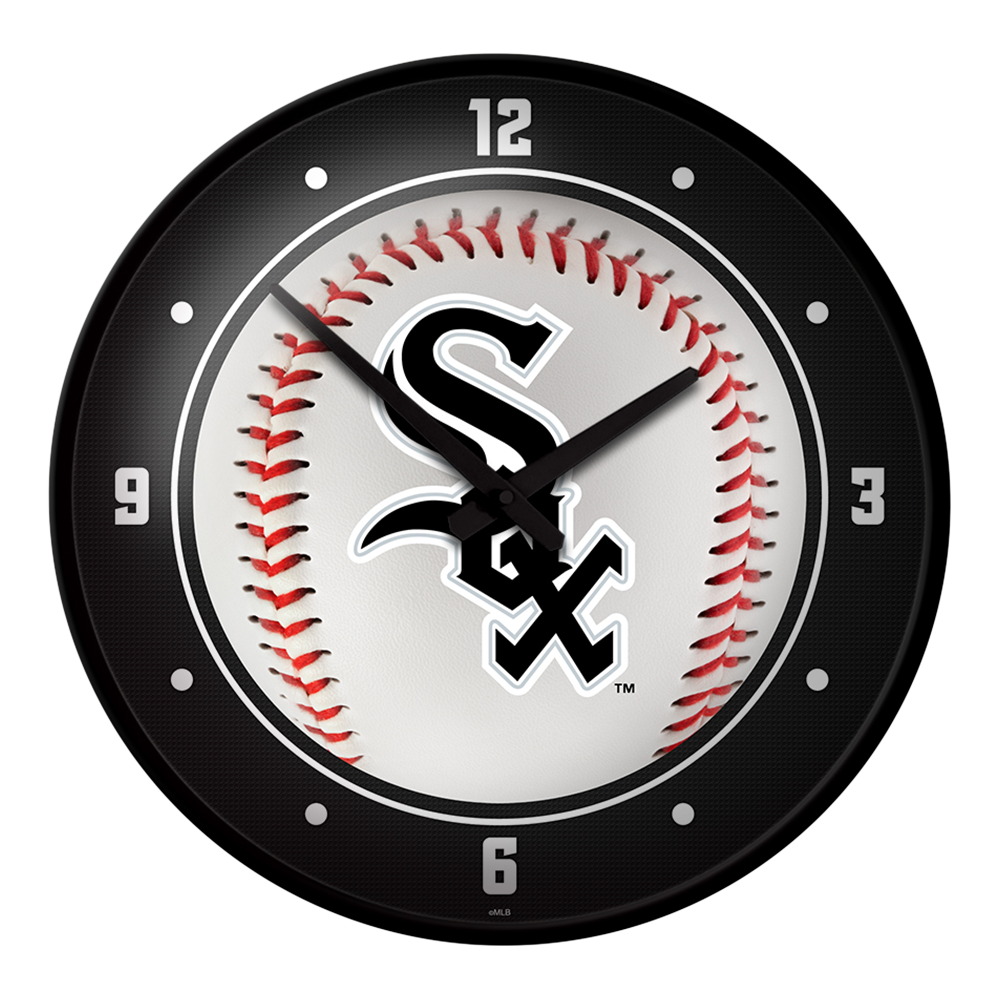 Chicago White Sox Baseball - Modern Disc Wall Clock  