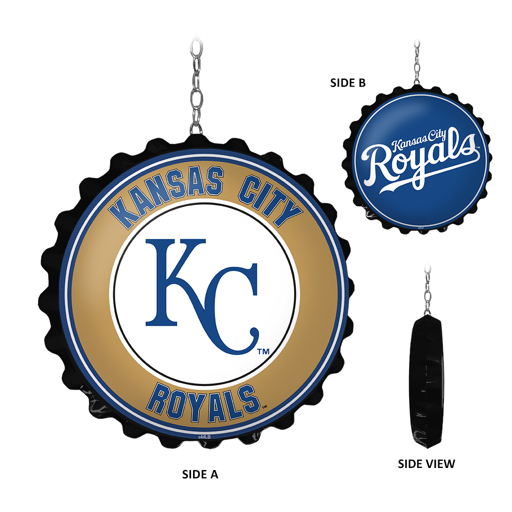 Kansas City Royals: Double-Sided Bottle Cap Dangler