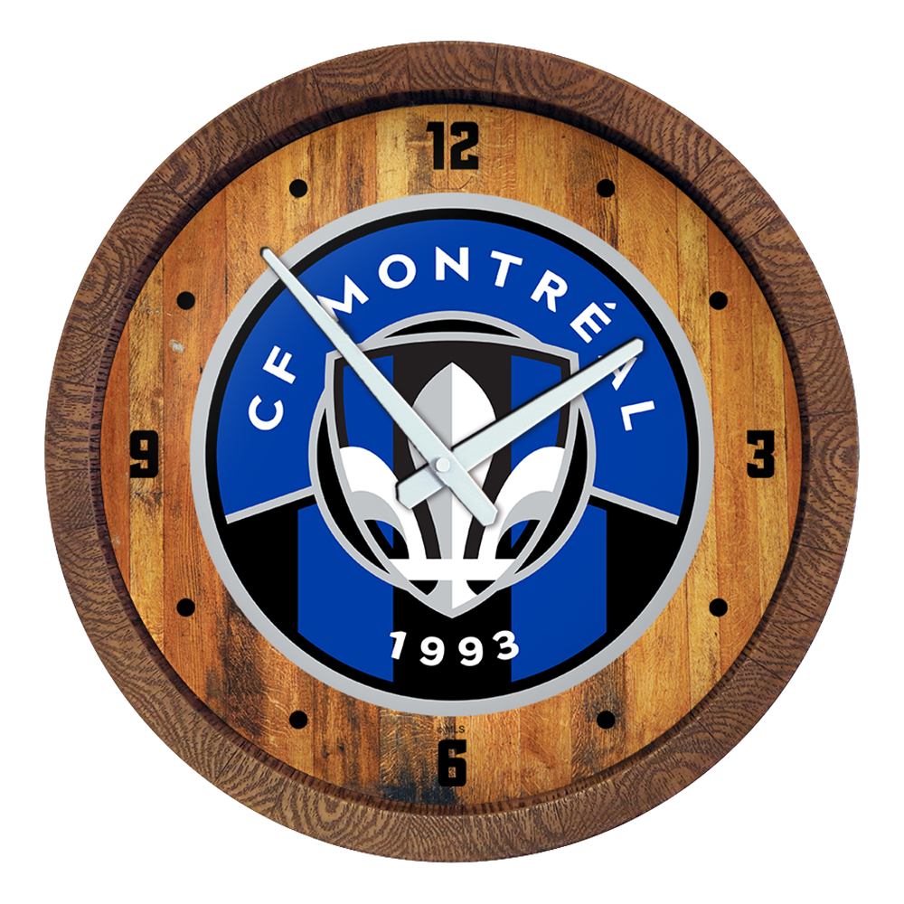  CF Montreal: "Faux" Barrel Top Clock LED Car Door Light 