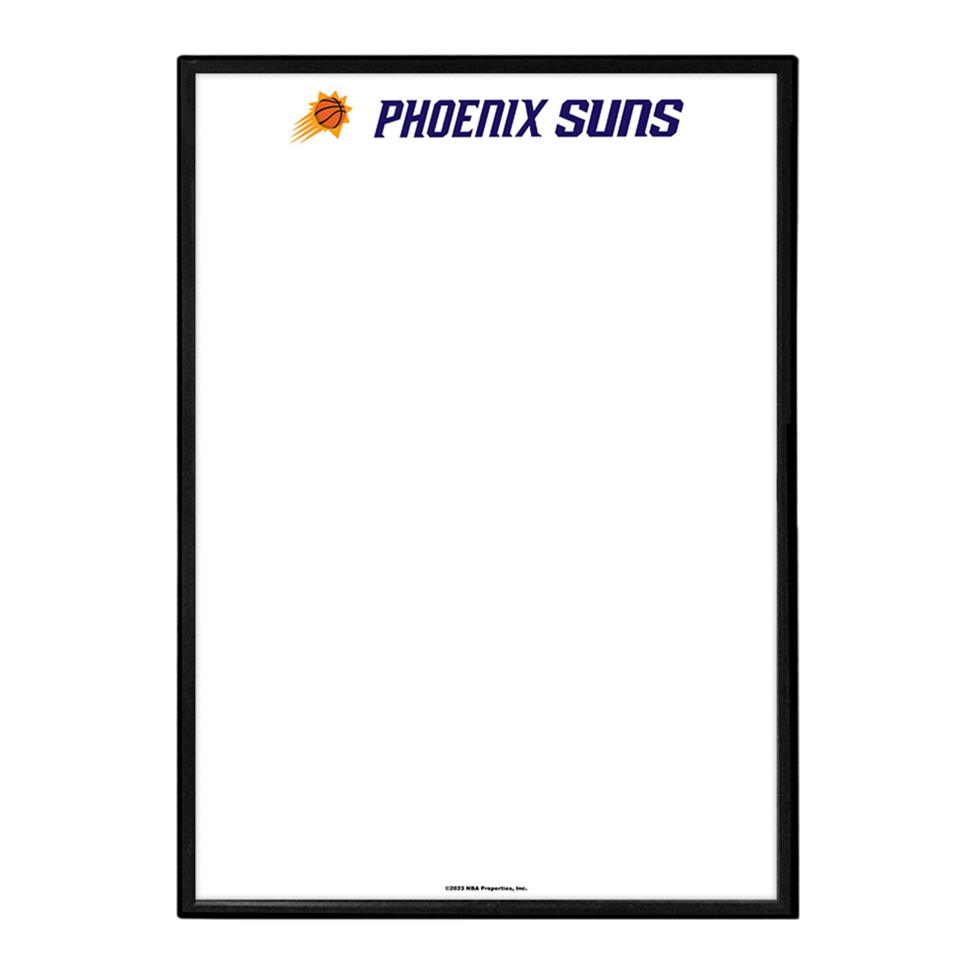 Phoenix Suns: Framed Dry Erase Wall Sign