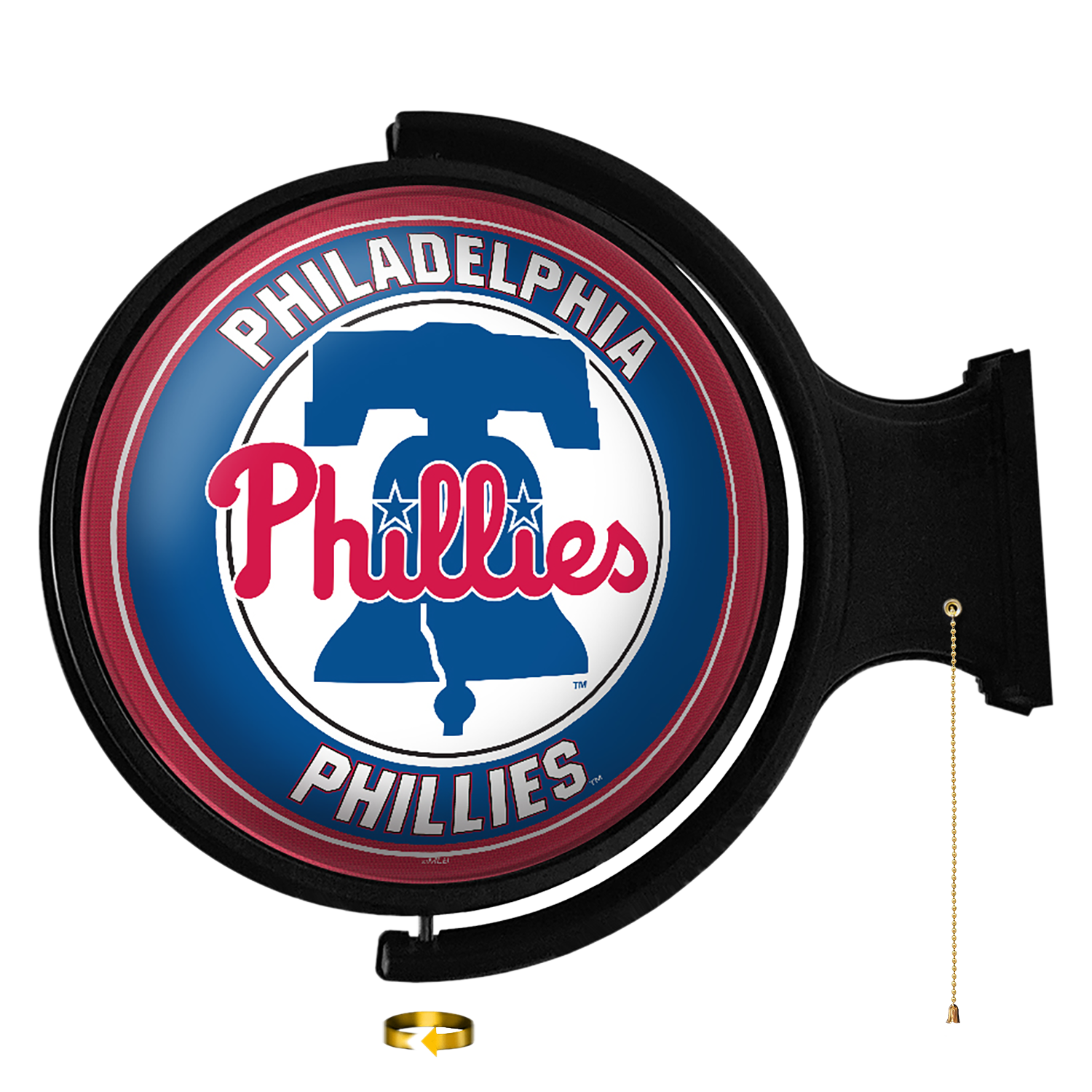 Philadelphia Phillies Original Round Rotating Lighted Wall Sign  