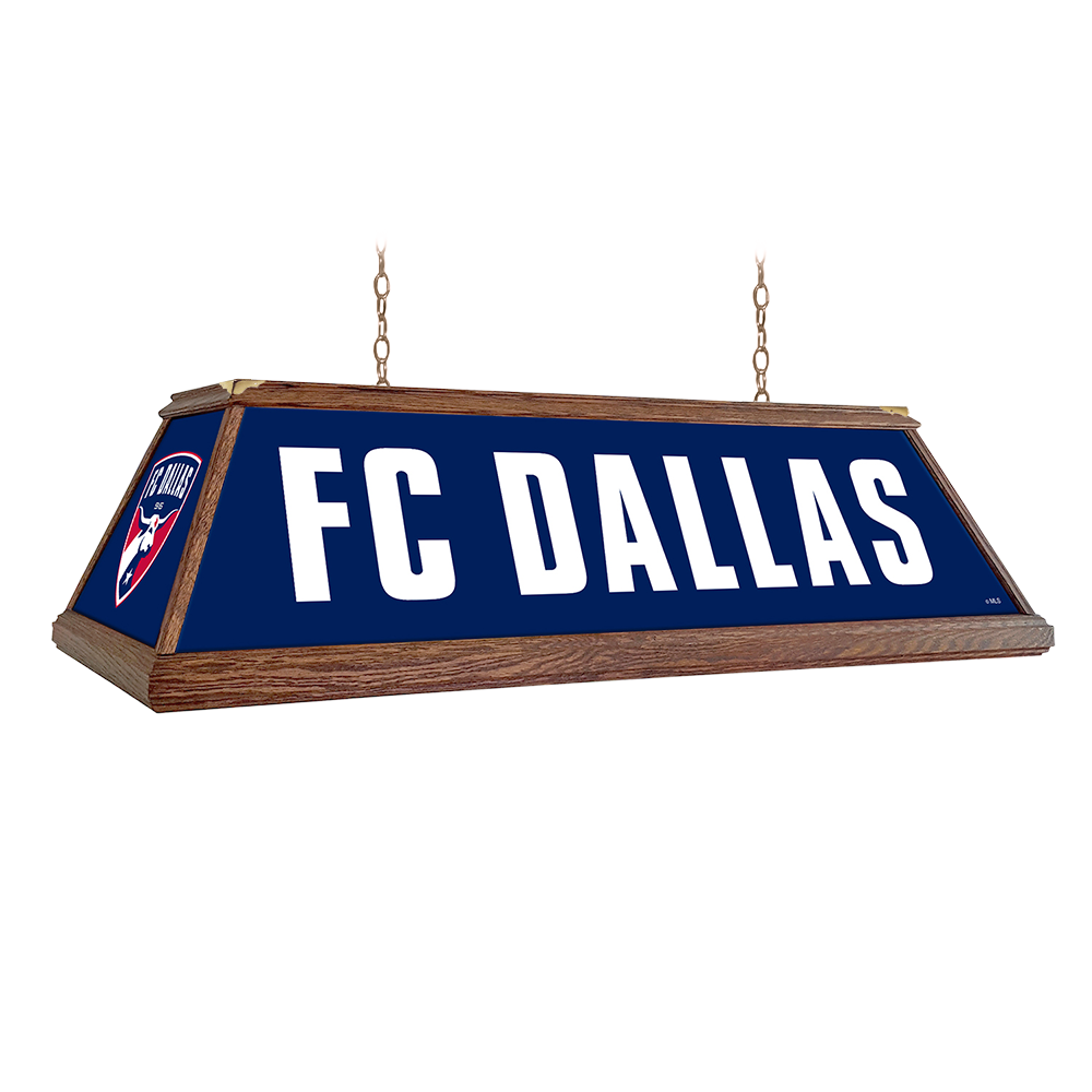 FC Dallas: Premium Wood Pool Table Light  