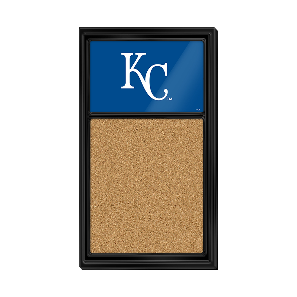 Kansas City Royals Logo - Cork Note Board  