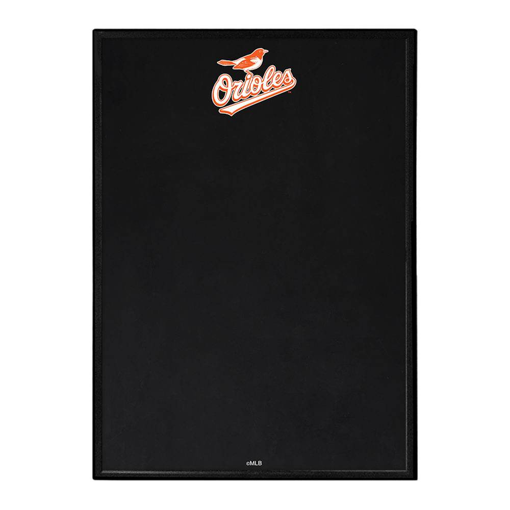 Baltimore Orioles Framed Chalkboard  