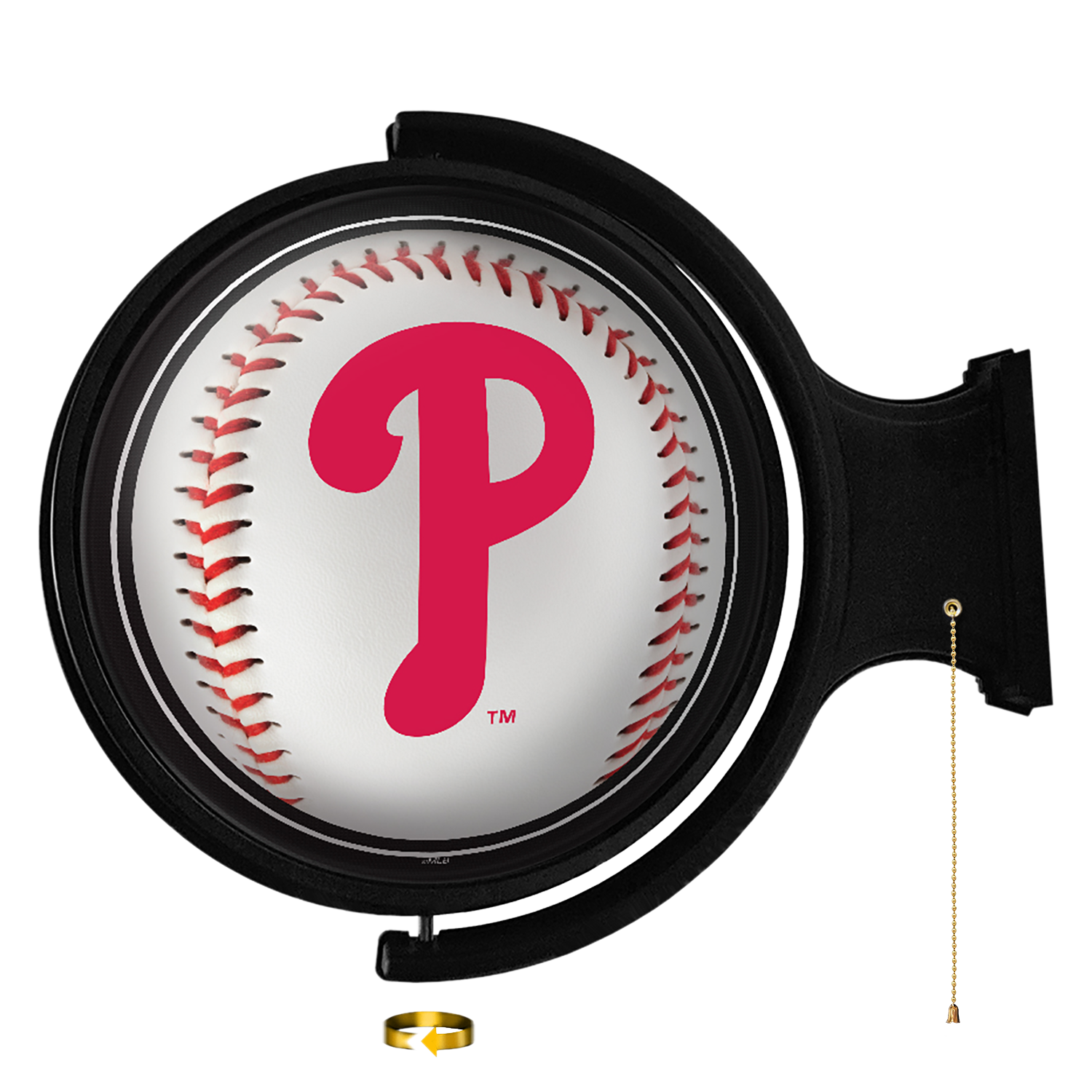Philadelphia Phillies Baseball - Original Round Rotating Lighted Wall Sign  
