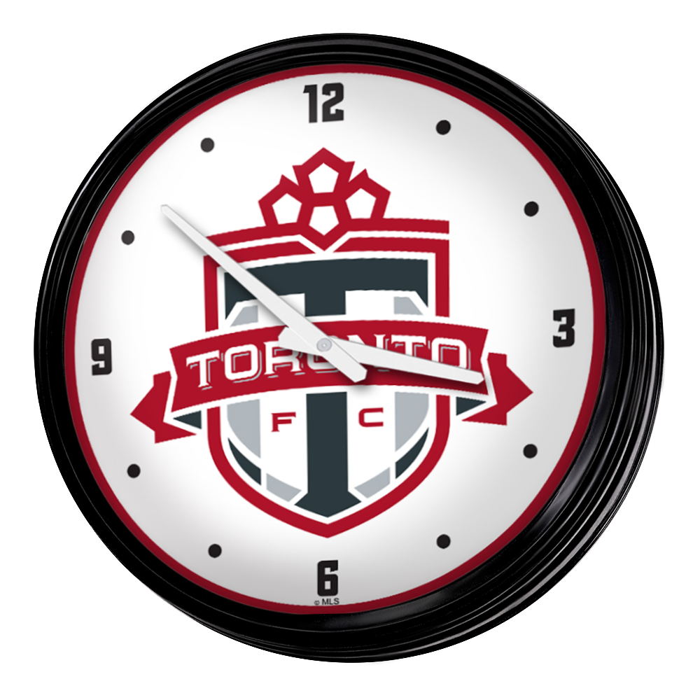 Toronto FC: Retro Lighted Wall Clock
