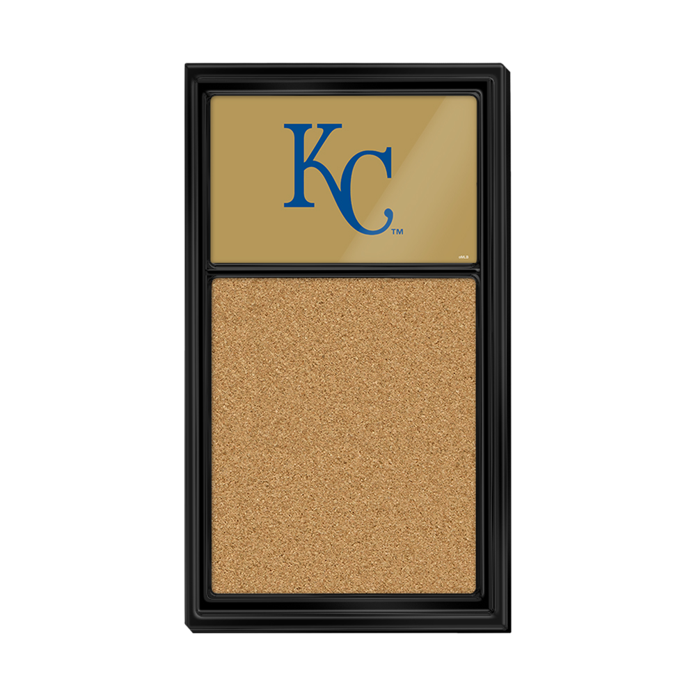 Kansas City Royals Logo - Cork Note Board  