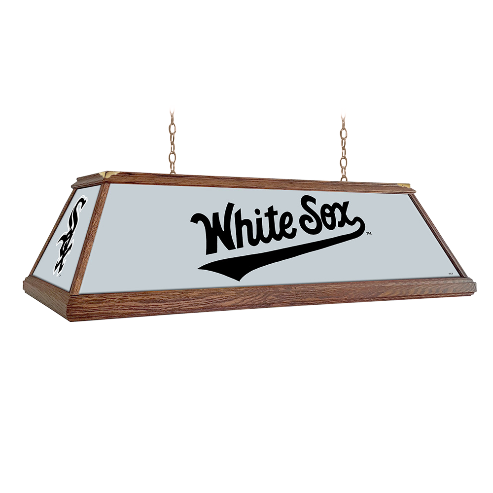Chicago White Sox Premium Wood Pool Table Light  