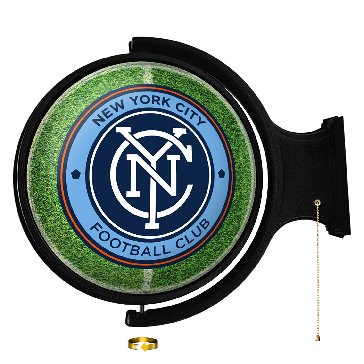 New York City FC: Pitch - Original Round Rotating Lighted Wall Sign