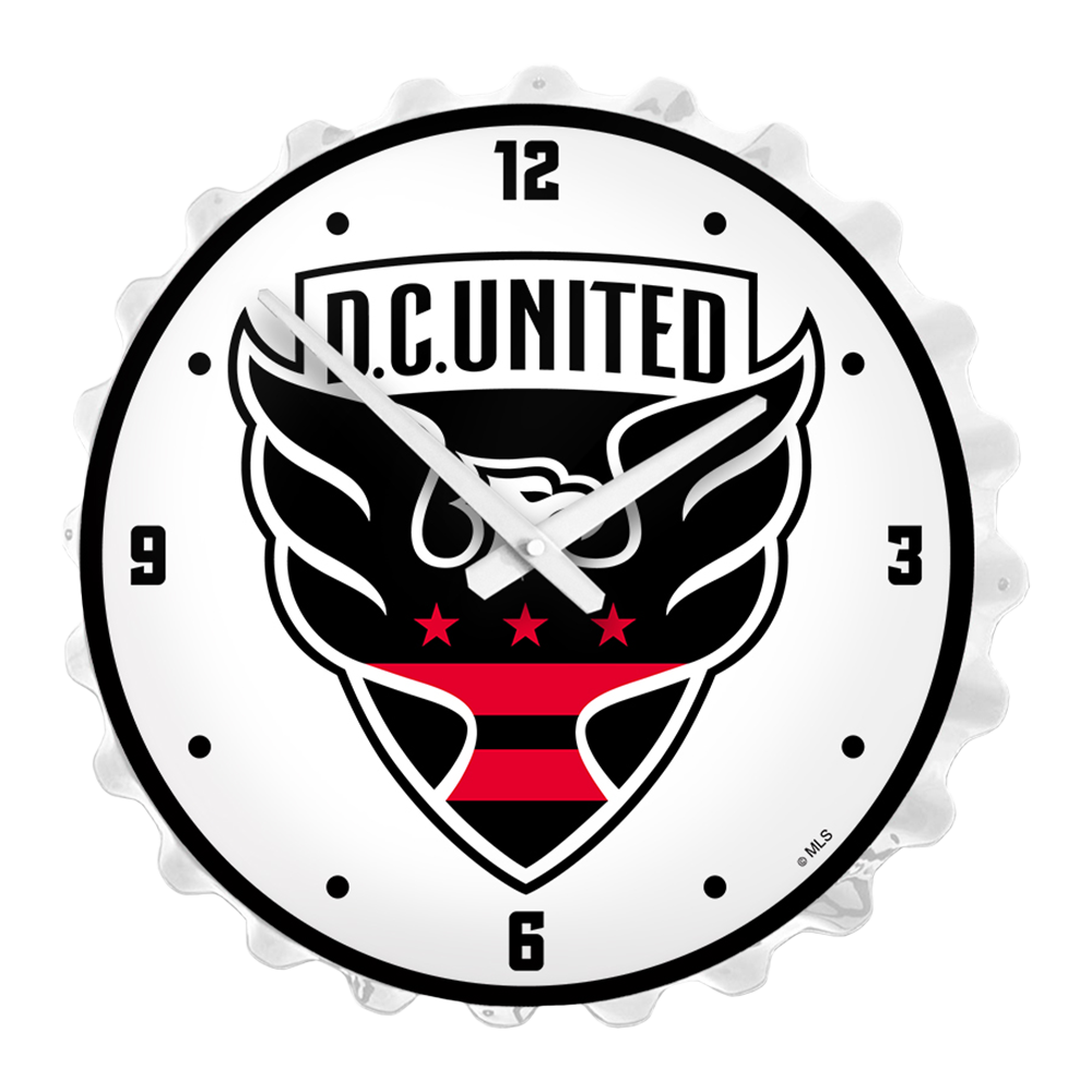 D.C. United: Bottle Cap Lighted Wall Clock