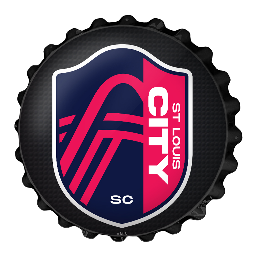 St. Louis CITYSC: Bottle Cap Wall Sign