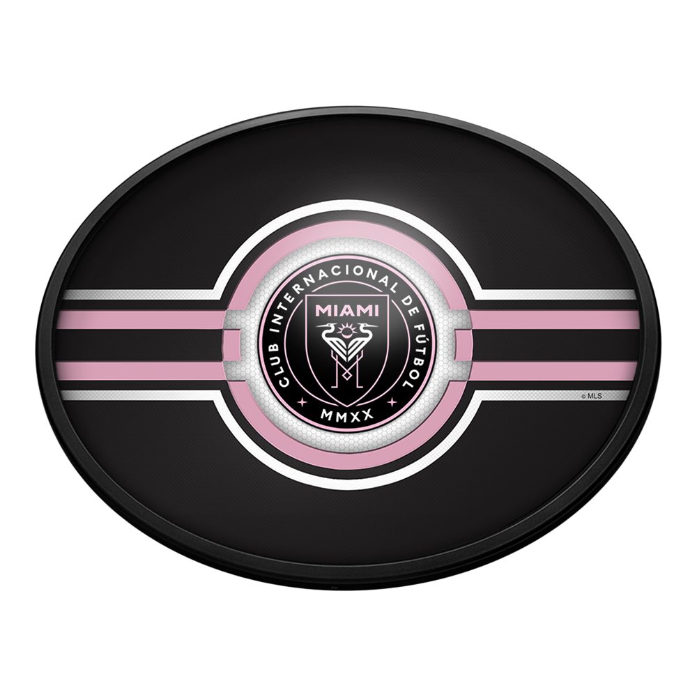 Inter Miami CF: Oval Slimline Lighted Wall Sign