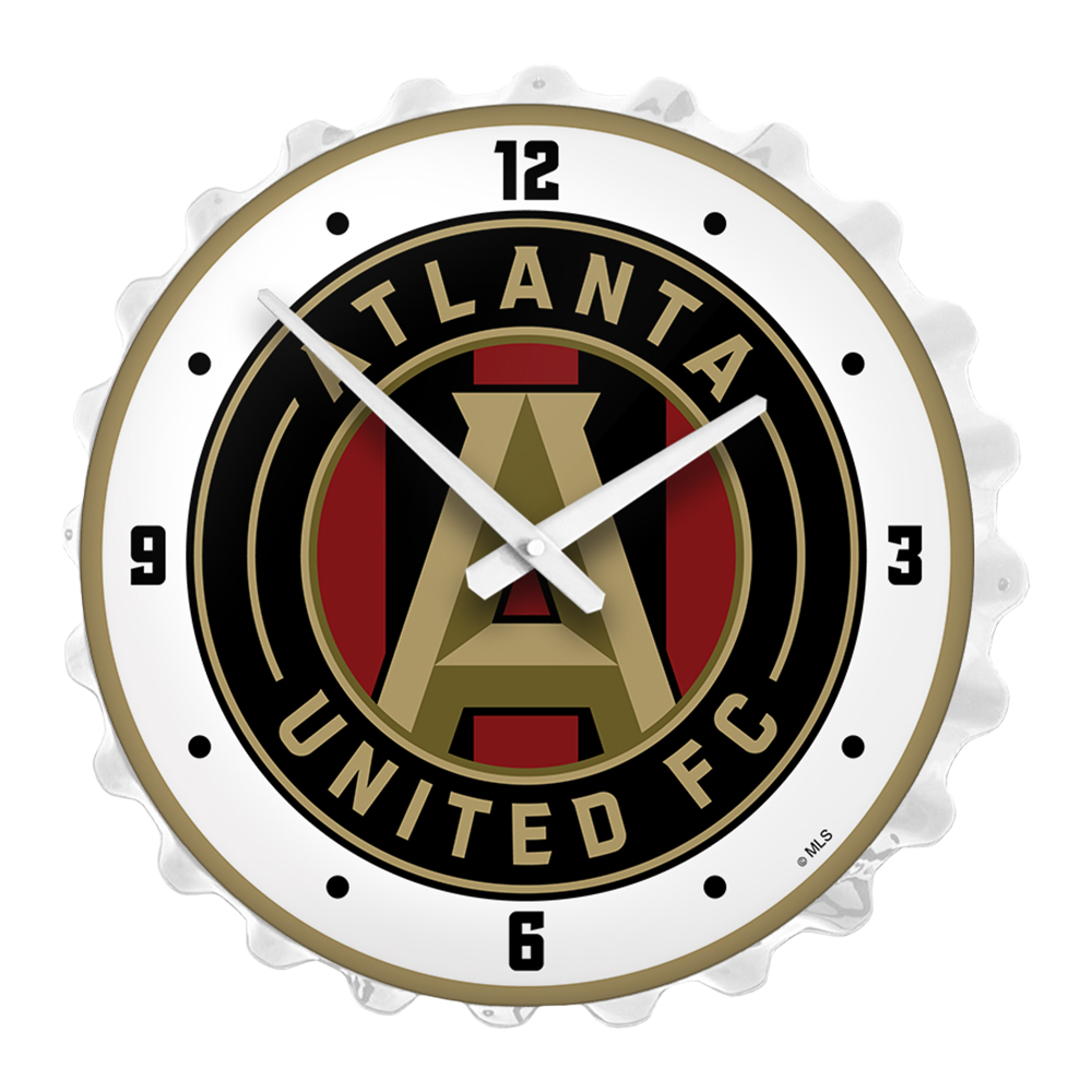 Atlanta United: Bottle Cap Lighted Wall Clock