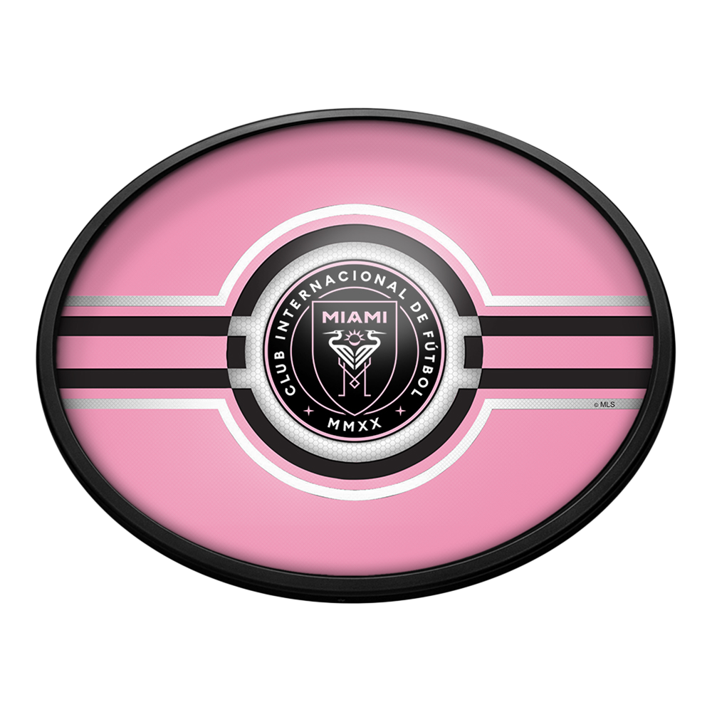 Inter Miami CF: Oval Slimline Lighted Wall Sign