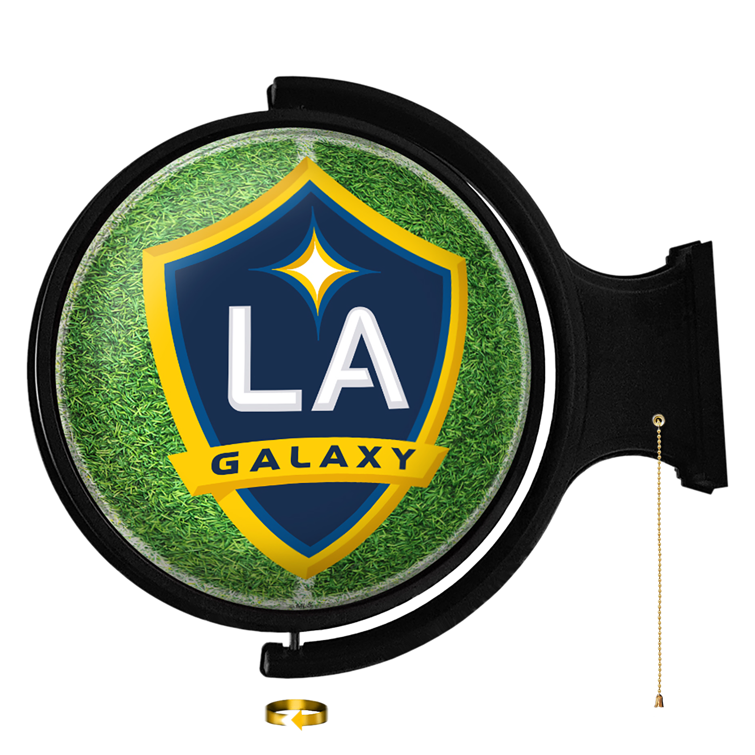 LA Galaxy: Pitch - Original Round Rotating Lighted Wall Sign  