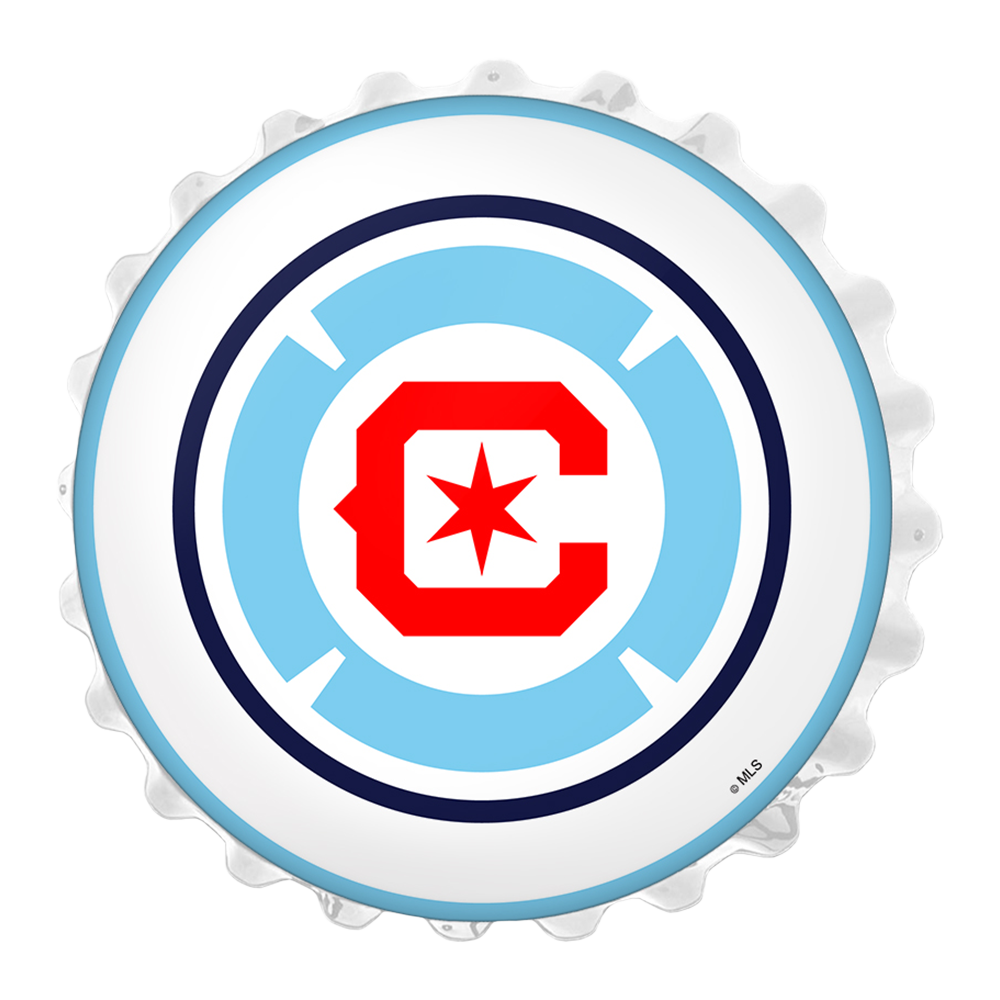 Chicago Fire: Bottle Cap Wall Light