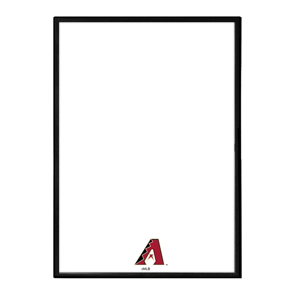 Arizona Diamondbacks Framed Dry Erase Wall Sign  