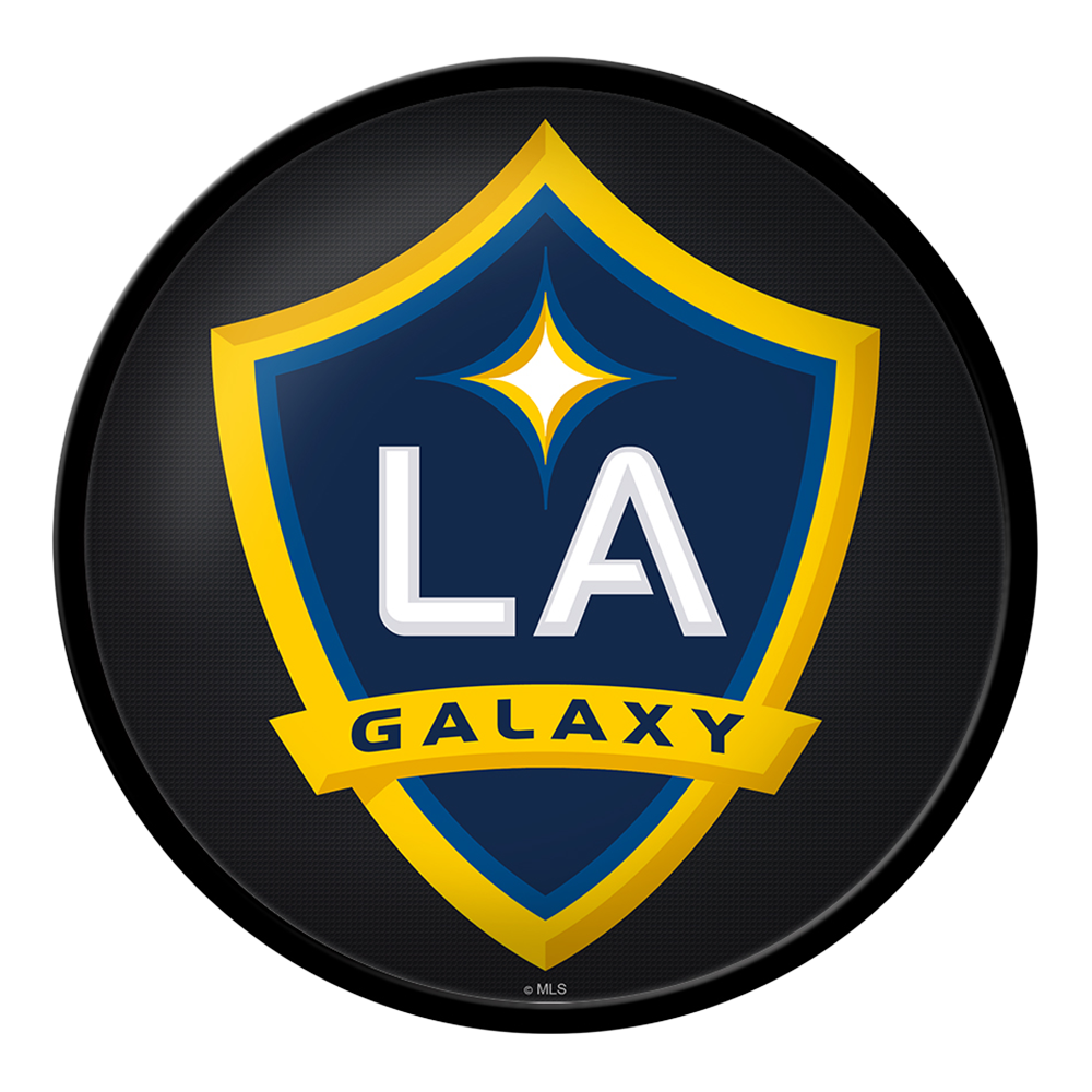 LA Galaxy: Modern Disc Wall Sign