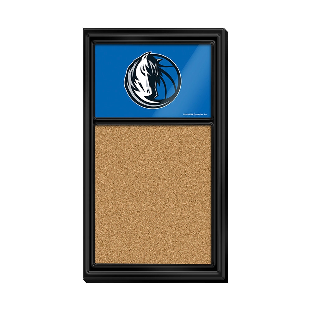 Dallas Mavericks: Cork Note Board