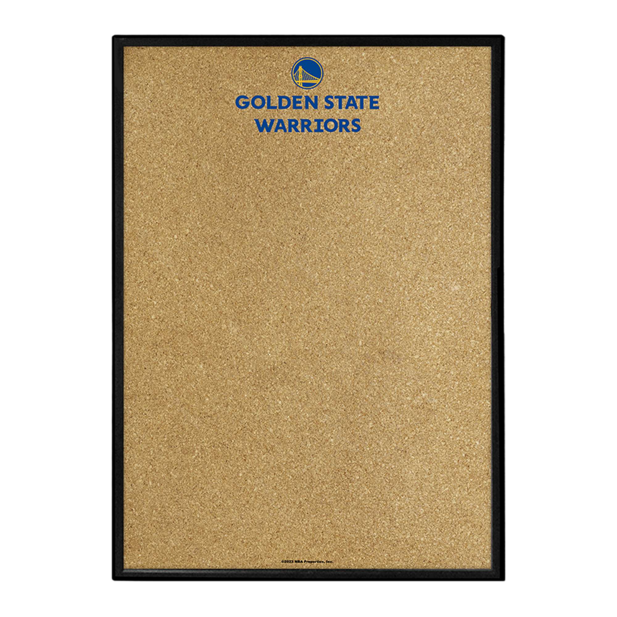 Golden State Warriors: Framed Corkboard