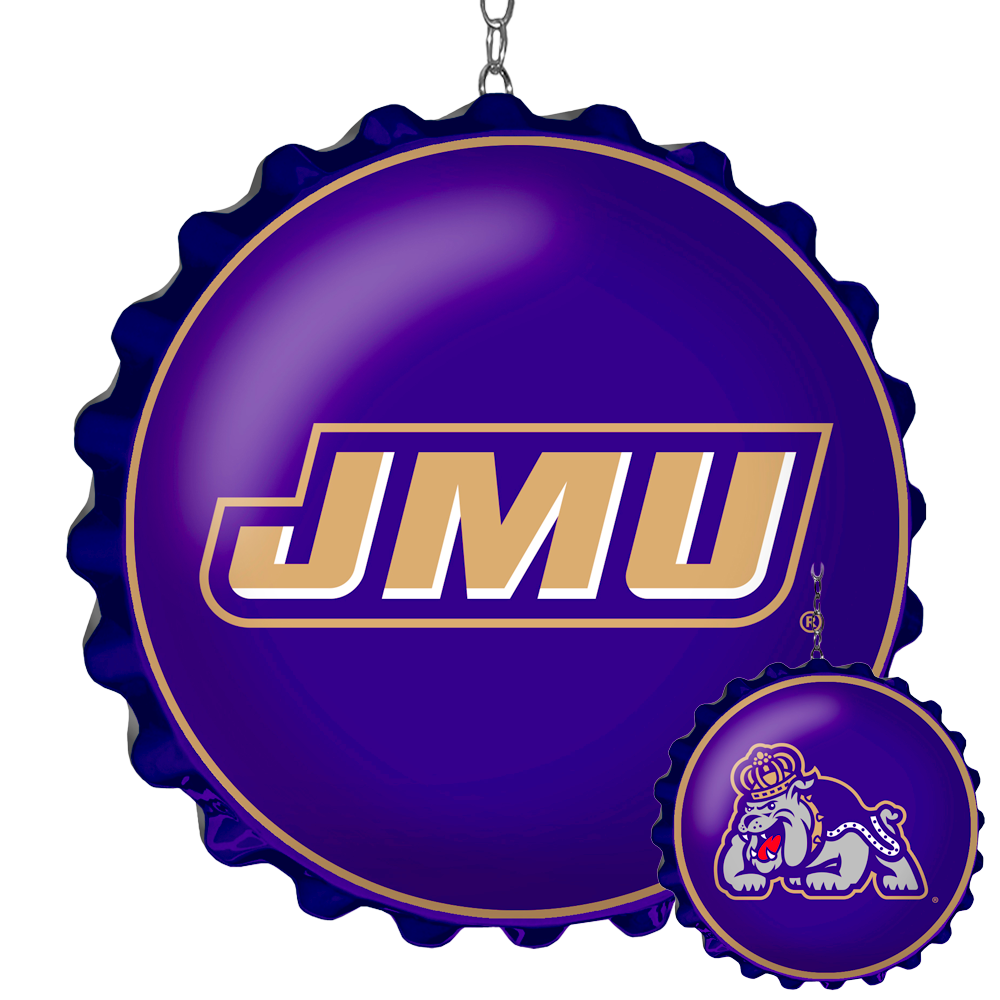 James Madison Dukes Bottle Cap Dangler