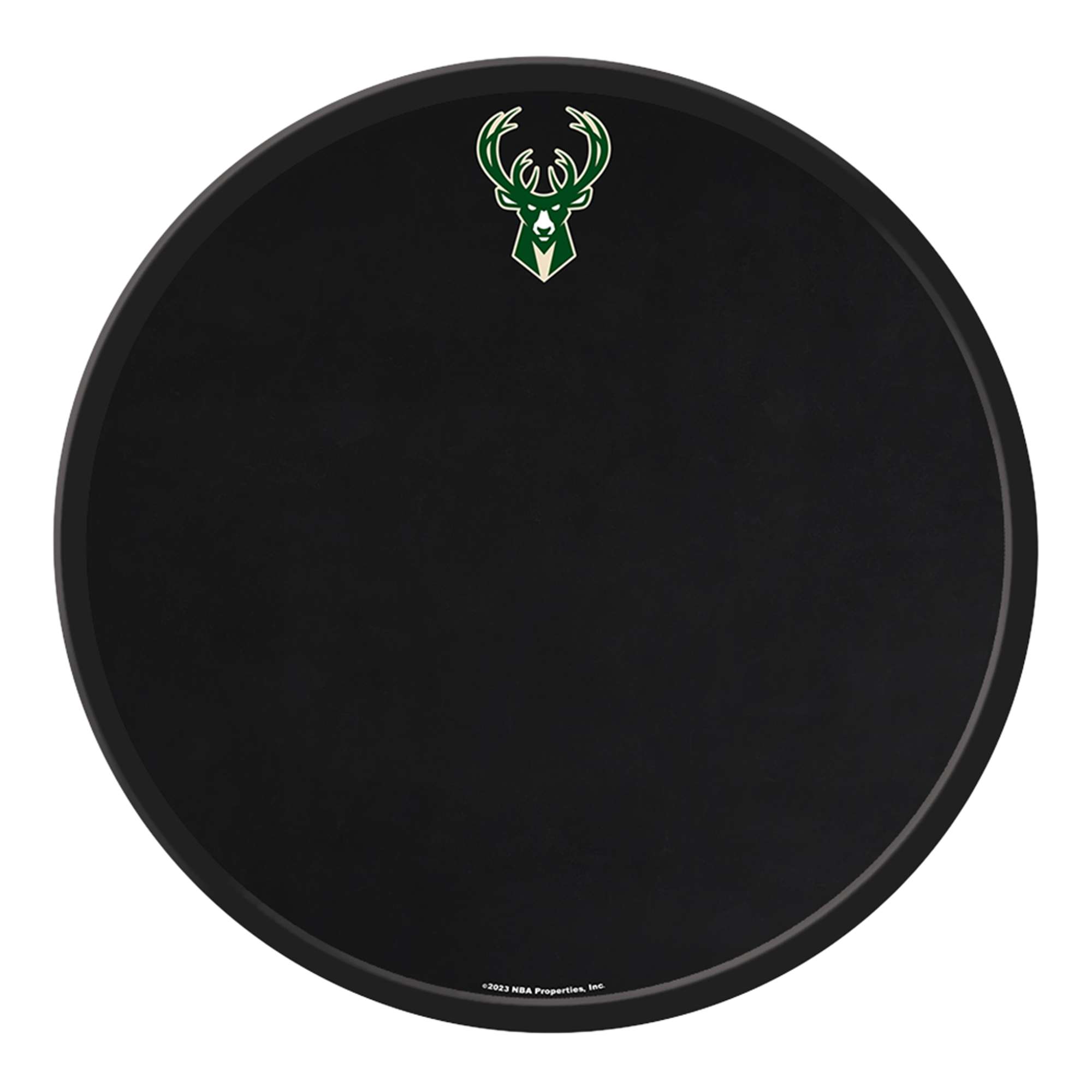Milwaukee Bucks: Modern Disc Chalkboard