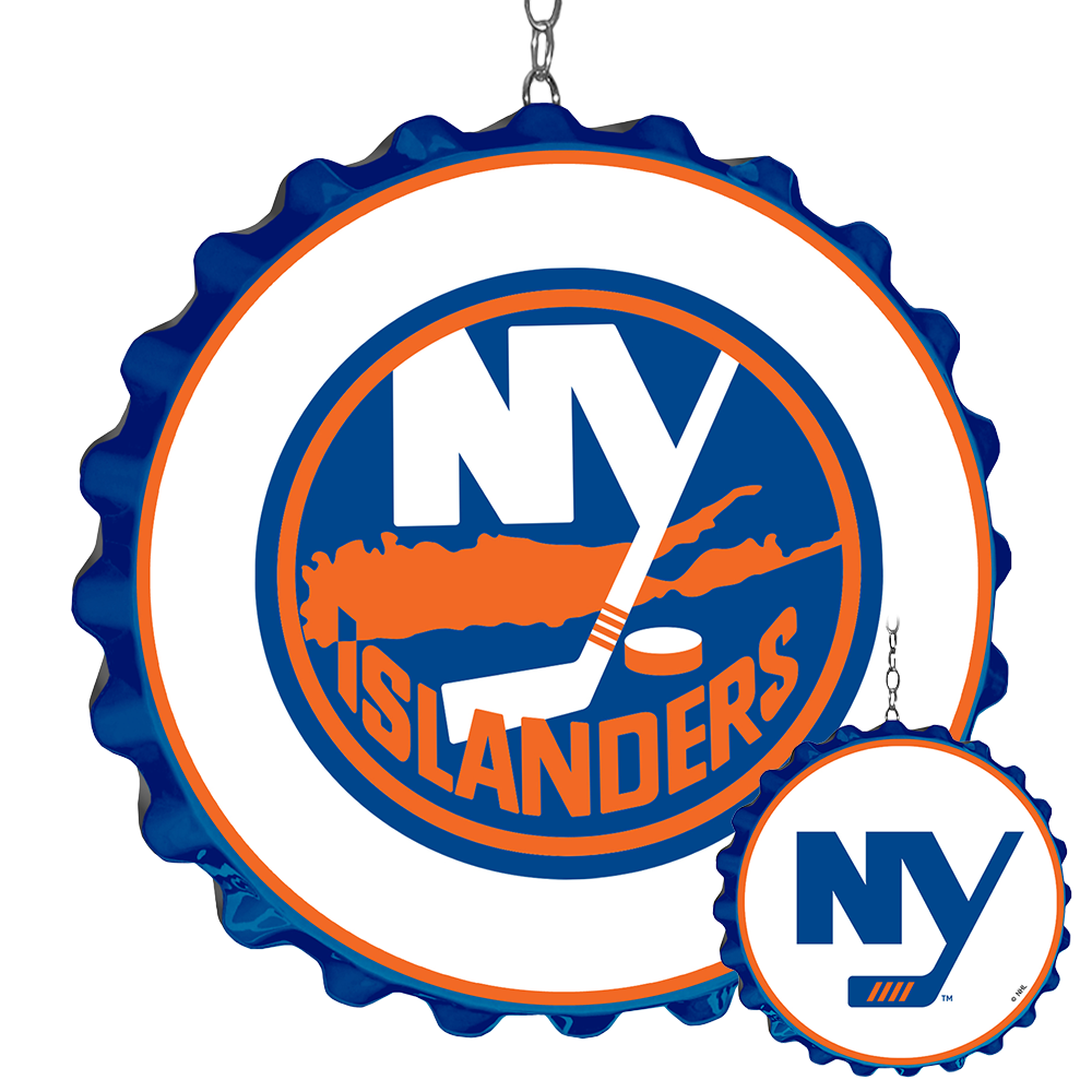 New York Islanders Bottle Cap Dangler