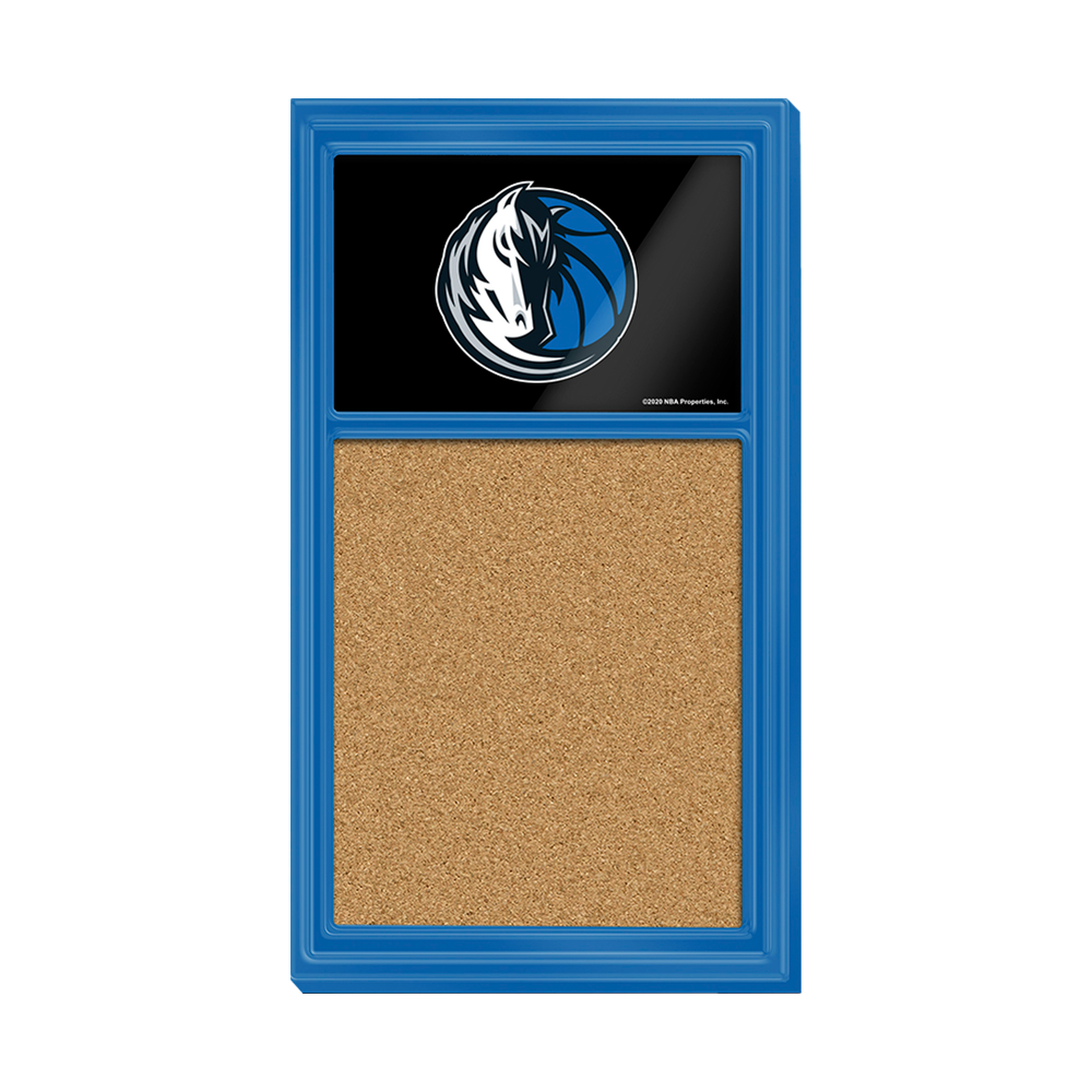 Dallas Mavericks: Cork Note Board