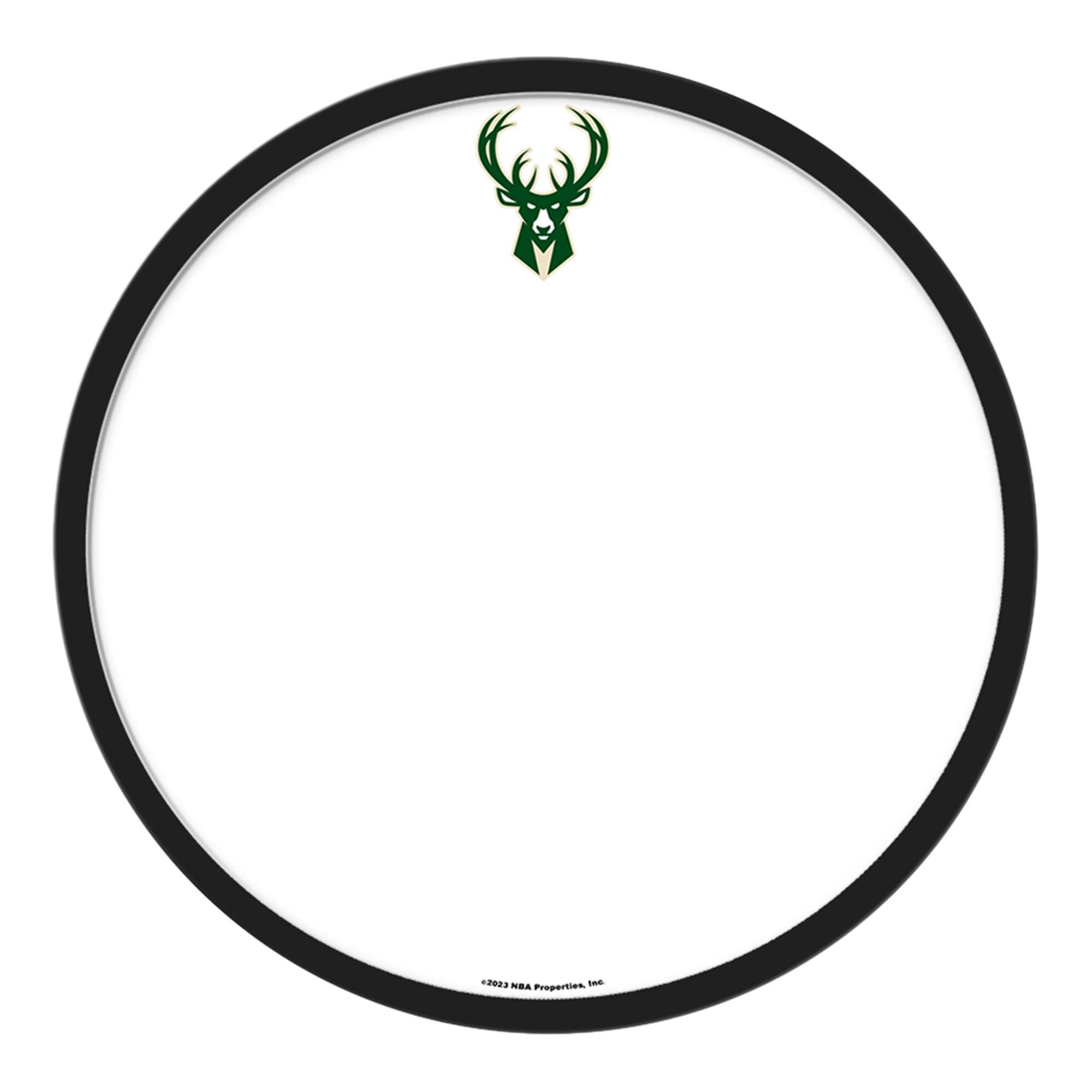 Milwaukee Bucks: Modern Disc Dry Erase Wall Sign    