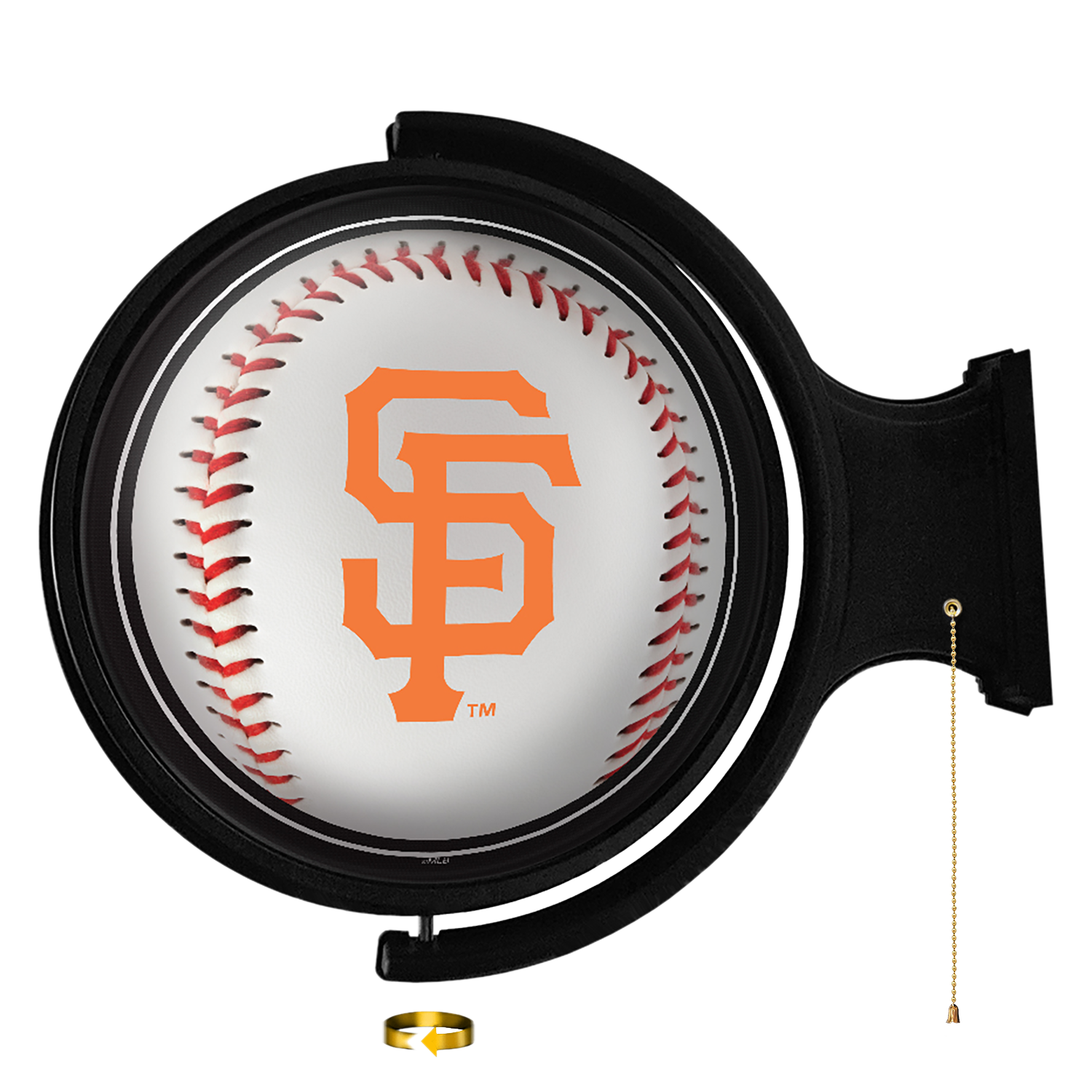 San Francisco Giants Baseball - Original Round Rotating Lighted Wall Sign  