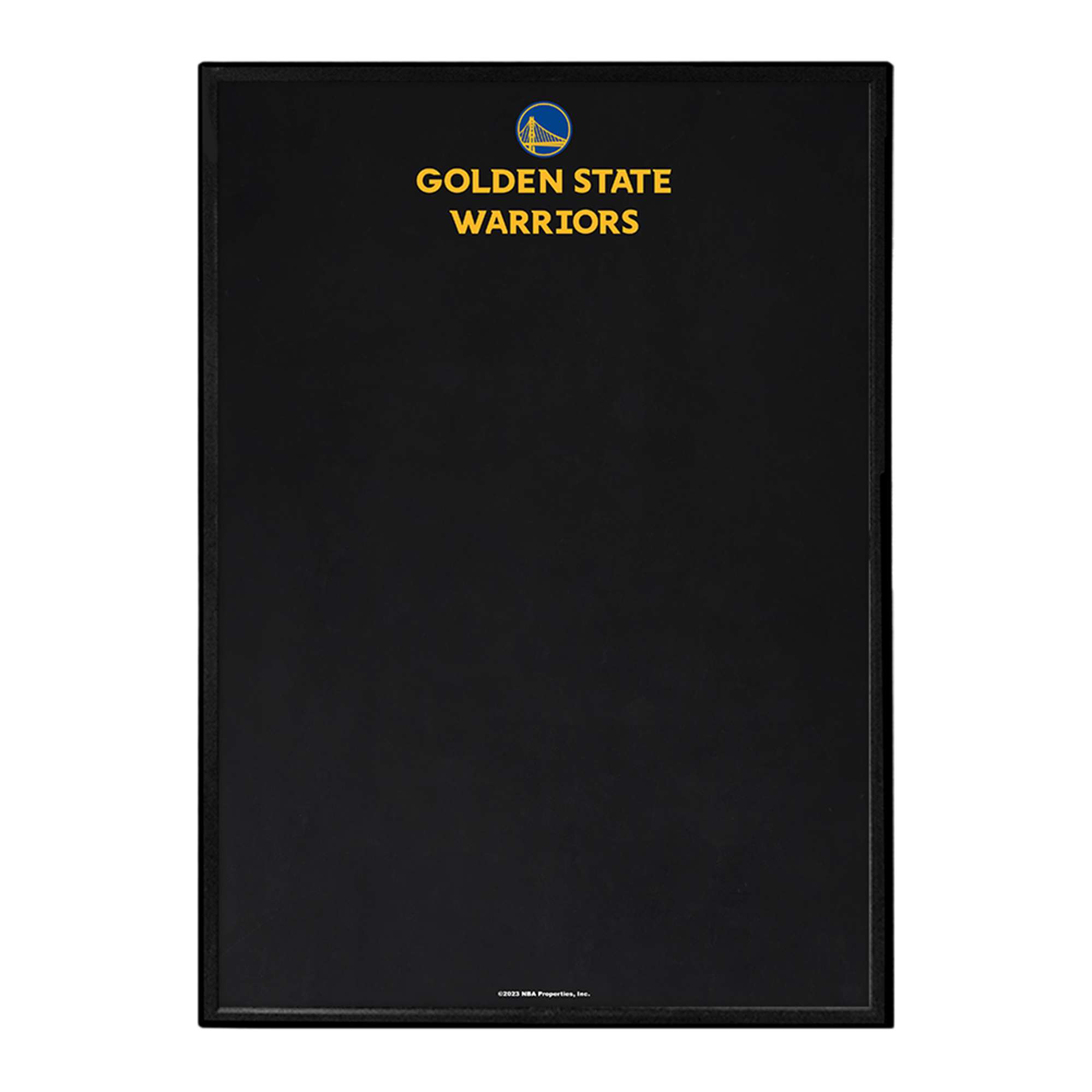 Golden State Warriors: Framed Chalkboard