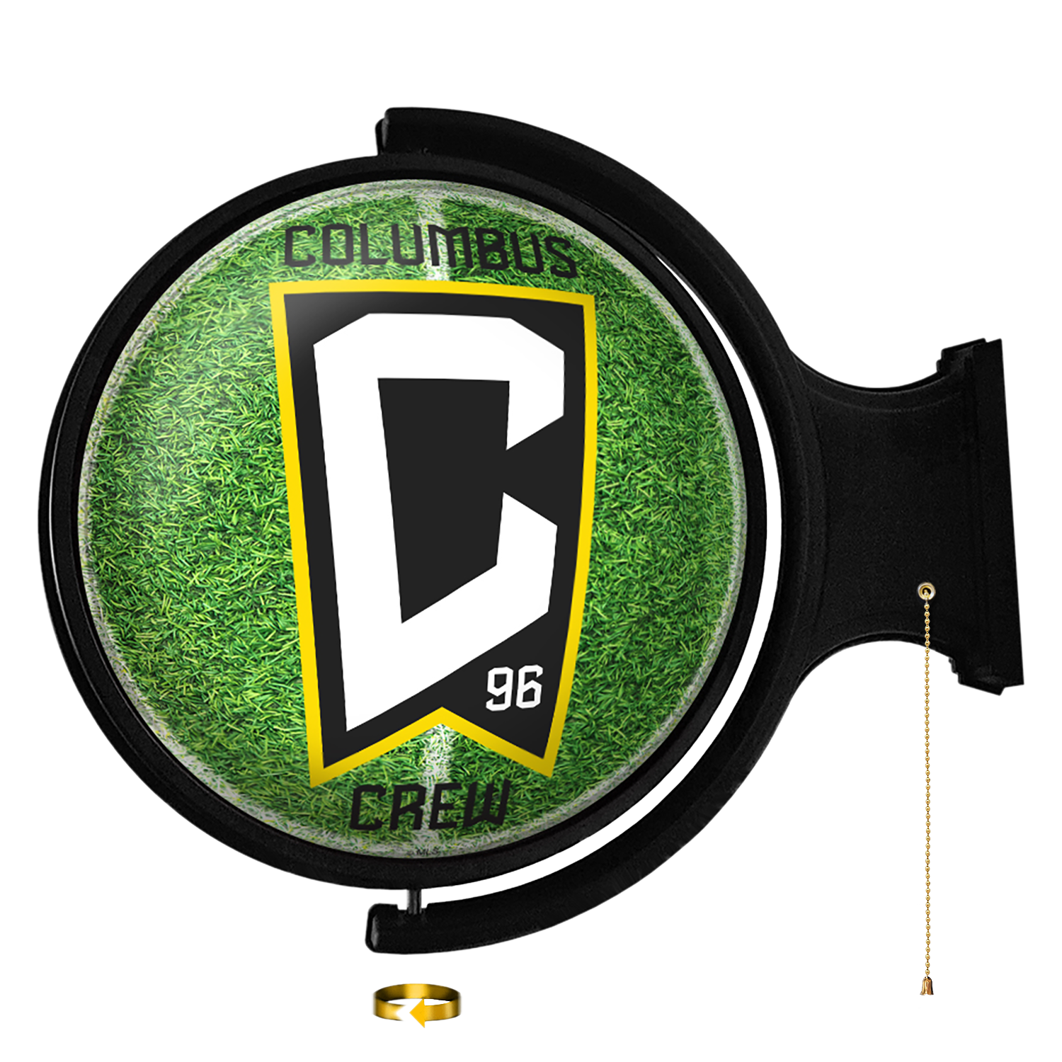 Columbus Crew: Pitch - Original Round Rotating Lighted Wall Sign