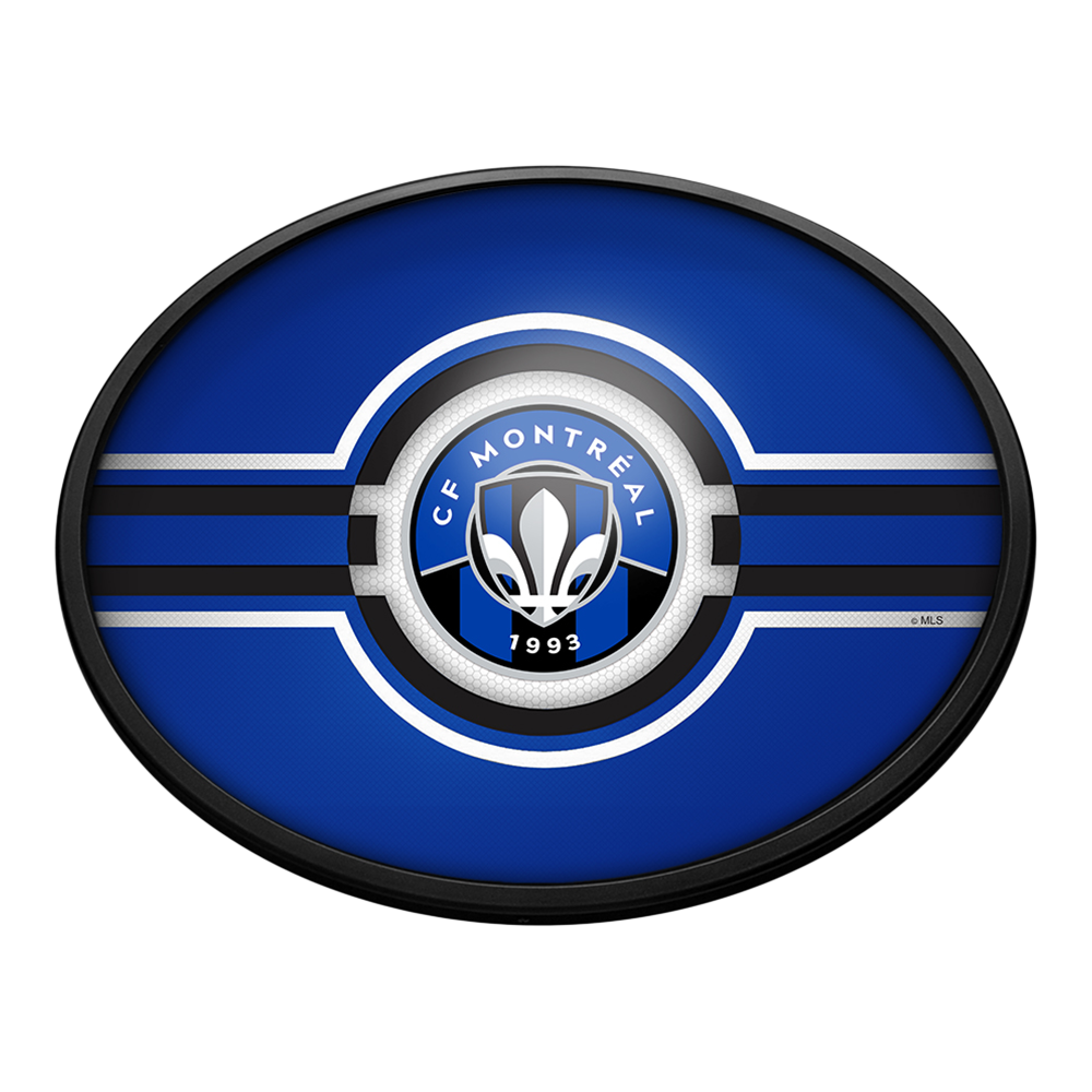 CF Montreal: Oval Slimline Lighted Wall Sign LED Car Door Light