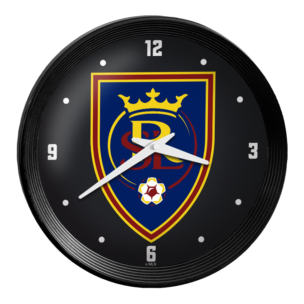 Real Salt Lake: Ribbed Frame Wall Clock  