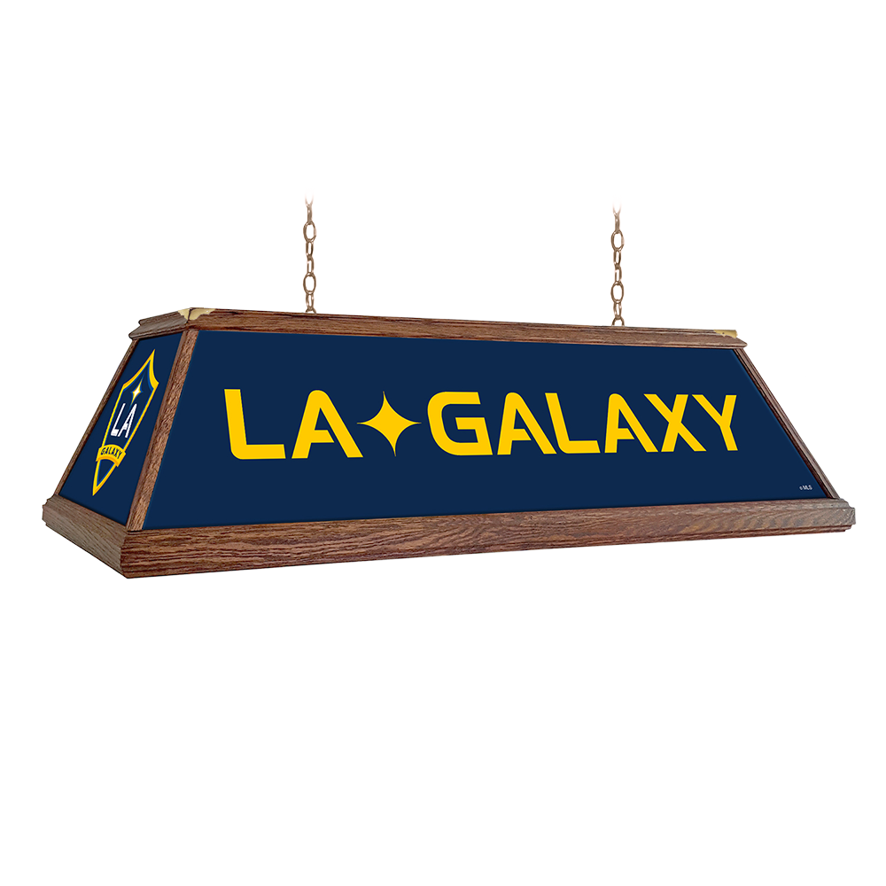 LA Galaxy: Premium Wood Pool Table Light  