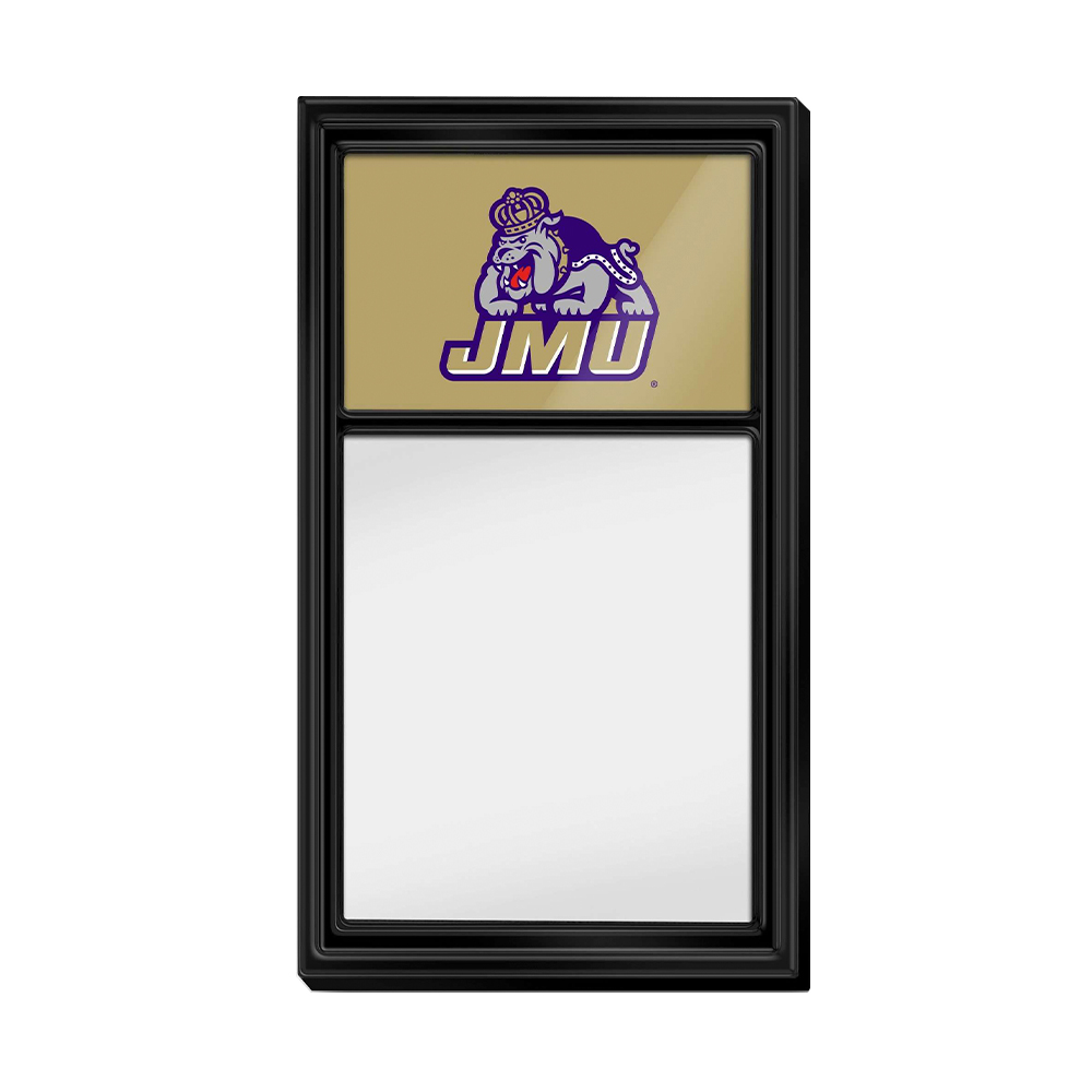 James Madison Dukes Dry Erase Note Board