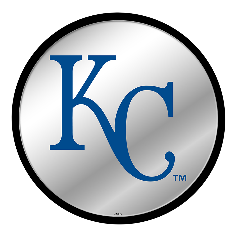 Kansas City Royals Modern Disc Mirrored Wall Sign  