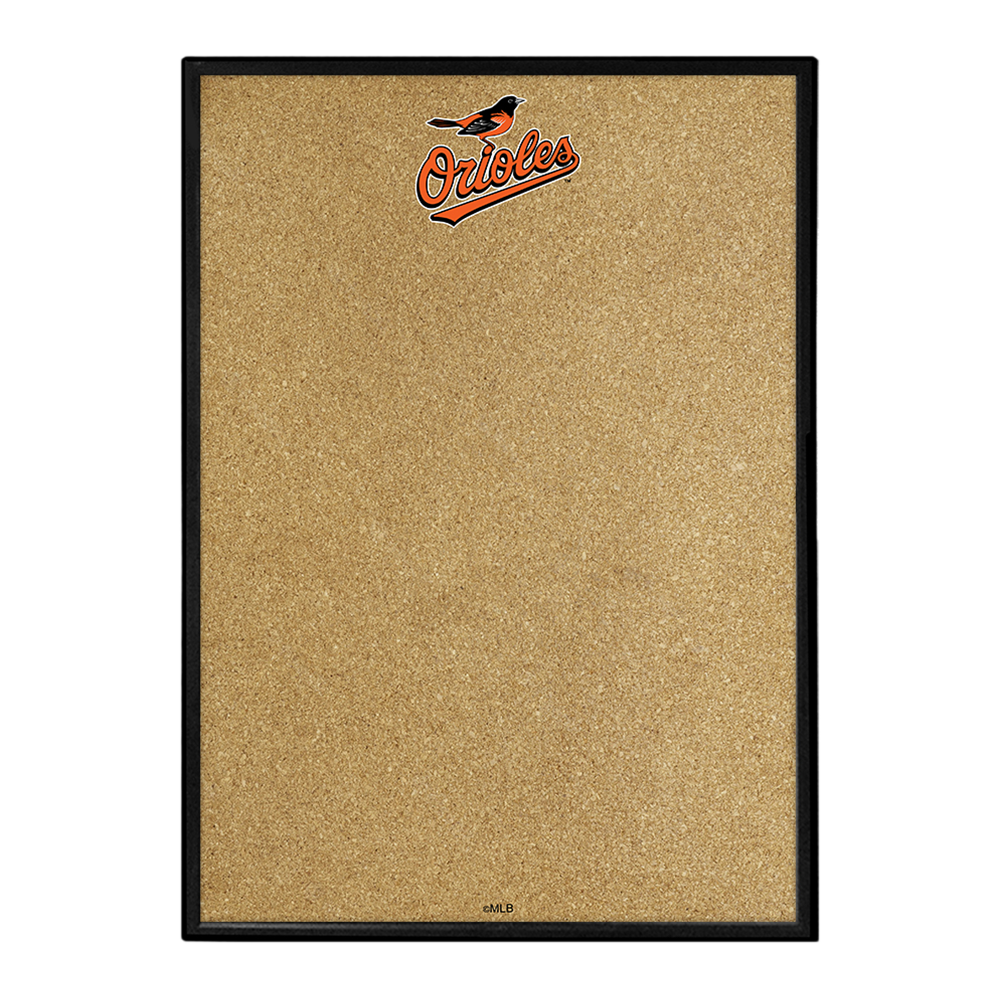 Baltimore Orioles Framed Corkboard  