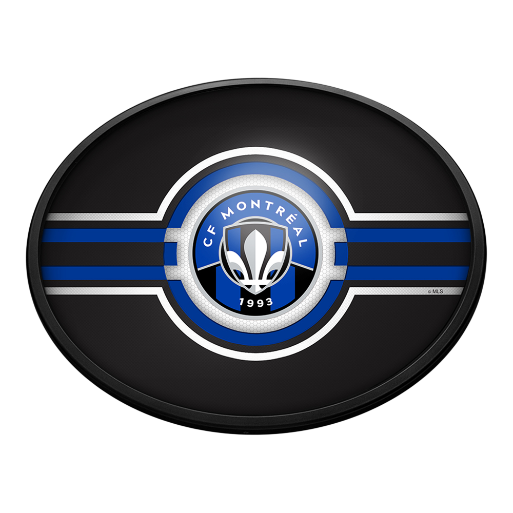 CF Montreal: Oval Slimline Lighted Wall Sign LED Car Door Light
