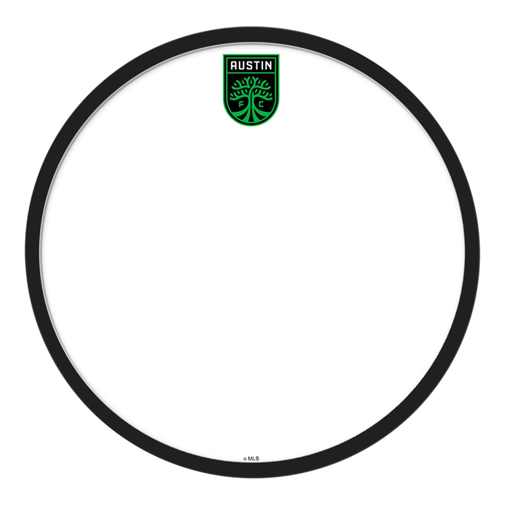 Austin F.C.: Modern Disc Dry Erase Wall Sign